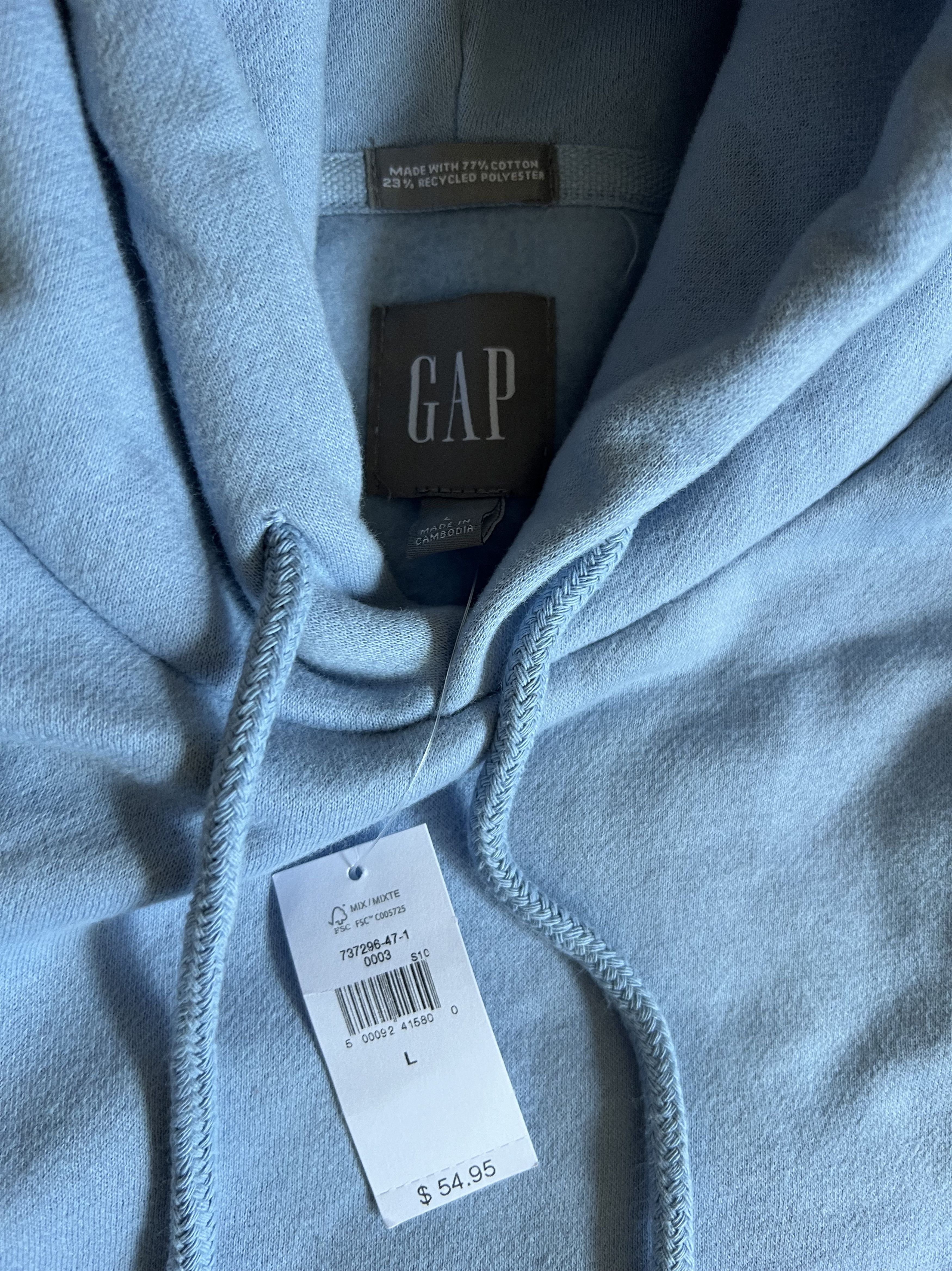 Gap Gap Vintage Soft Hoodie in Beach Blue large $55 Size US L / EU 52-54 / 3 - 3 Thumbnail