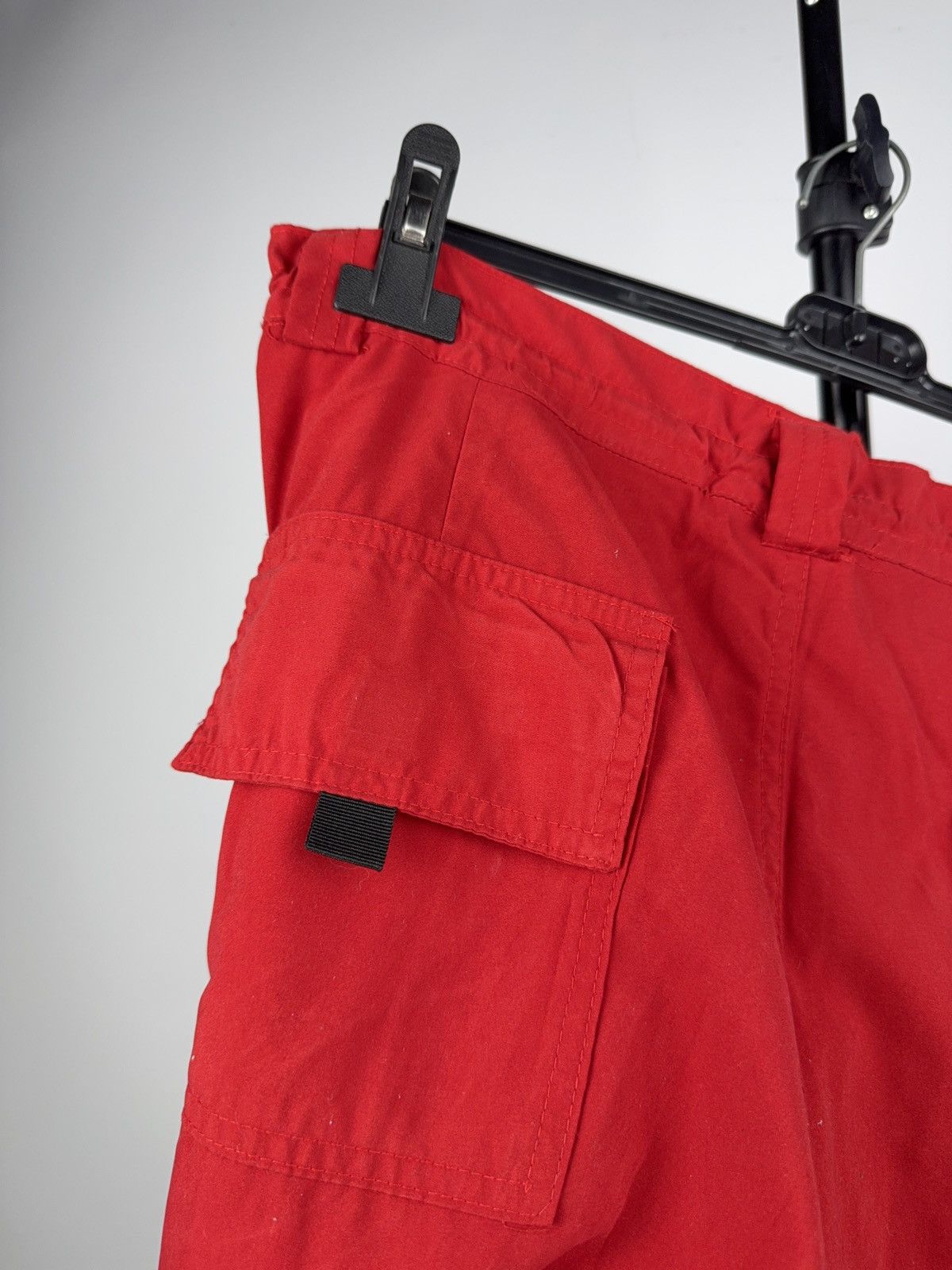 Fubu Vintage SK8 FUBU Red Cargo Capri Pants Y2K Hip Hop 🔥 M sz Size US 34 / EU 50 - 12 Thumbnail