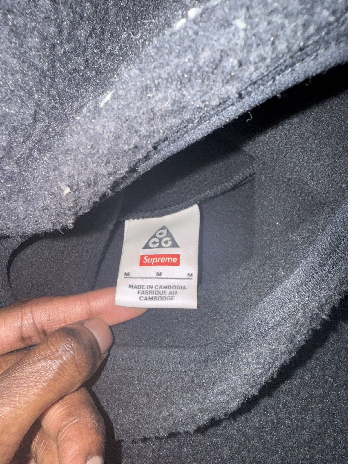 Nike ACG × Supreme Supreme x Nike ACG Balaclava hoodie Size US M / EU 48-50 / 2 - 3 Thumbnail
