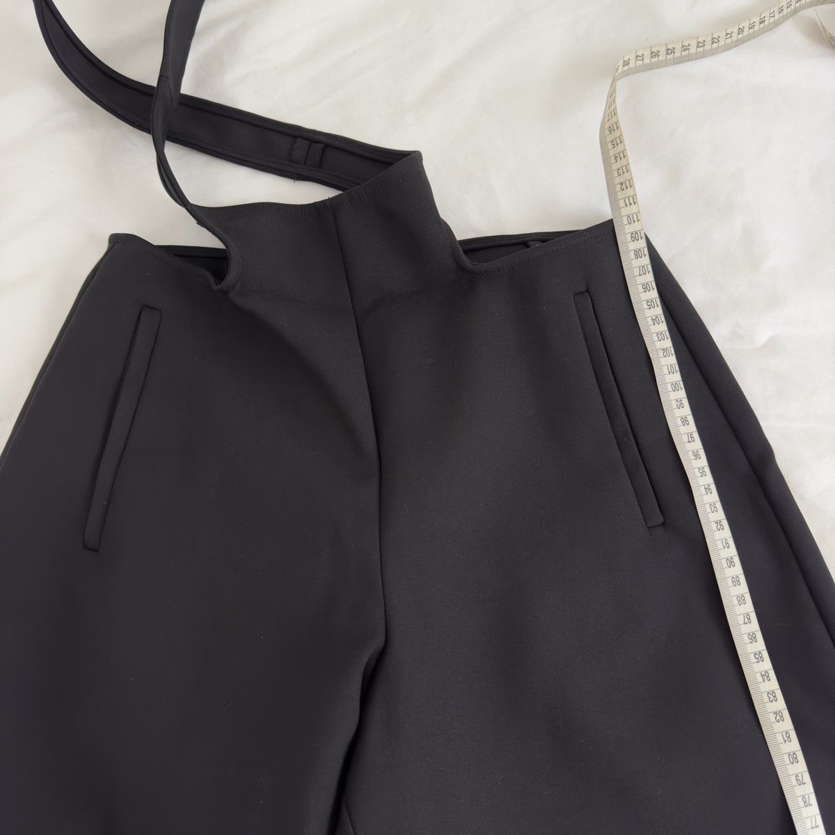 Dion Lee DION LEE - Black Y front trousers Size 25" / US 0 / IT 36 - 14 Thumbnail
