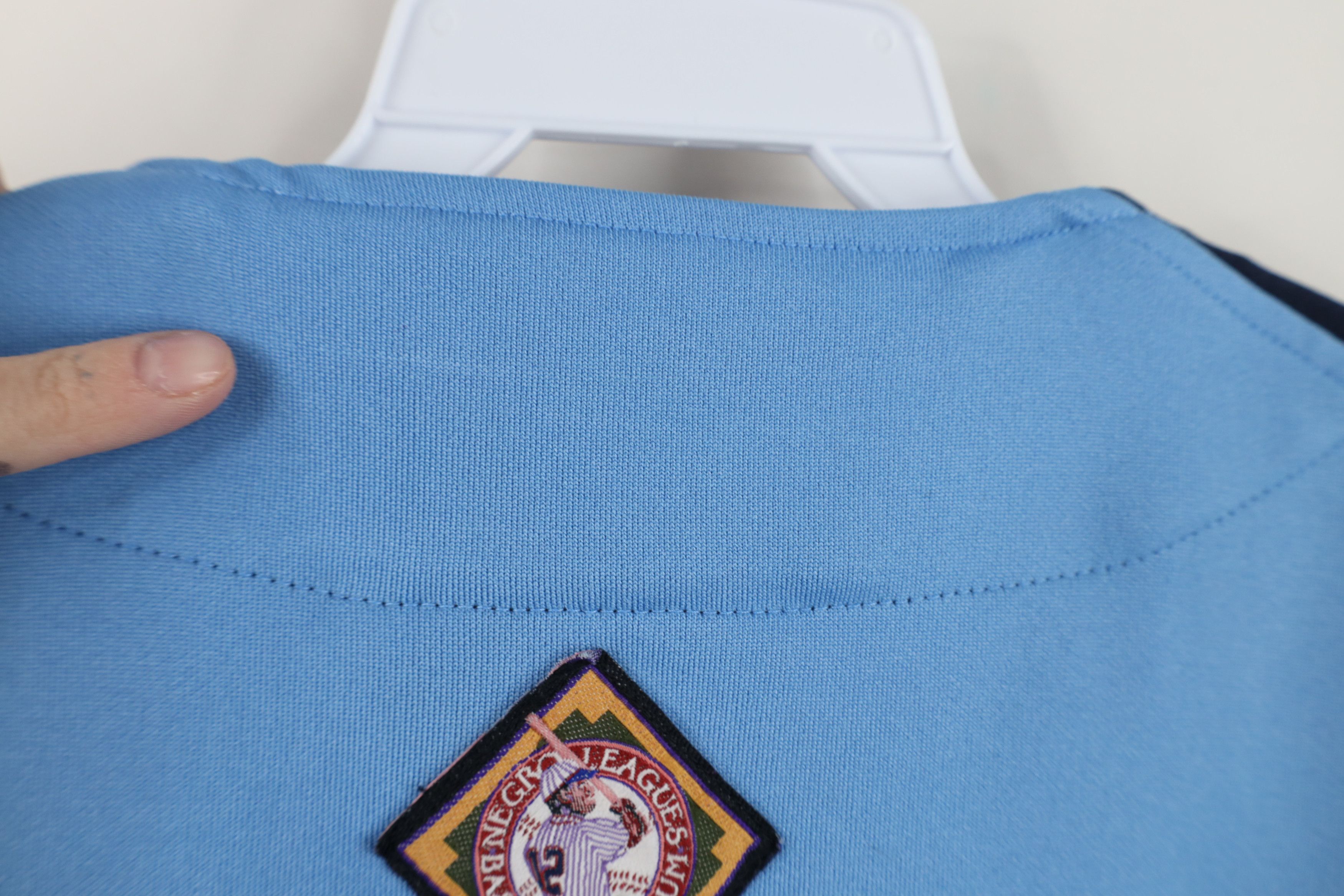 Vintage Vintage 90s Negro League Homestead Baseball Jersey Blue Size US XXL / EU 58 / 5 - 11 Thumbnail