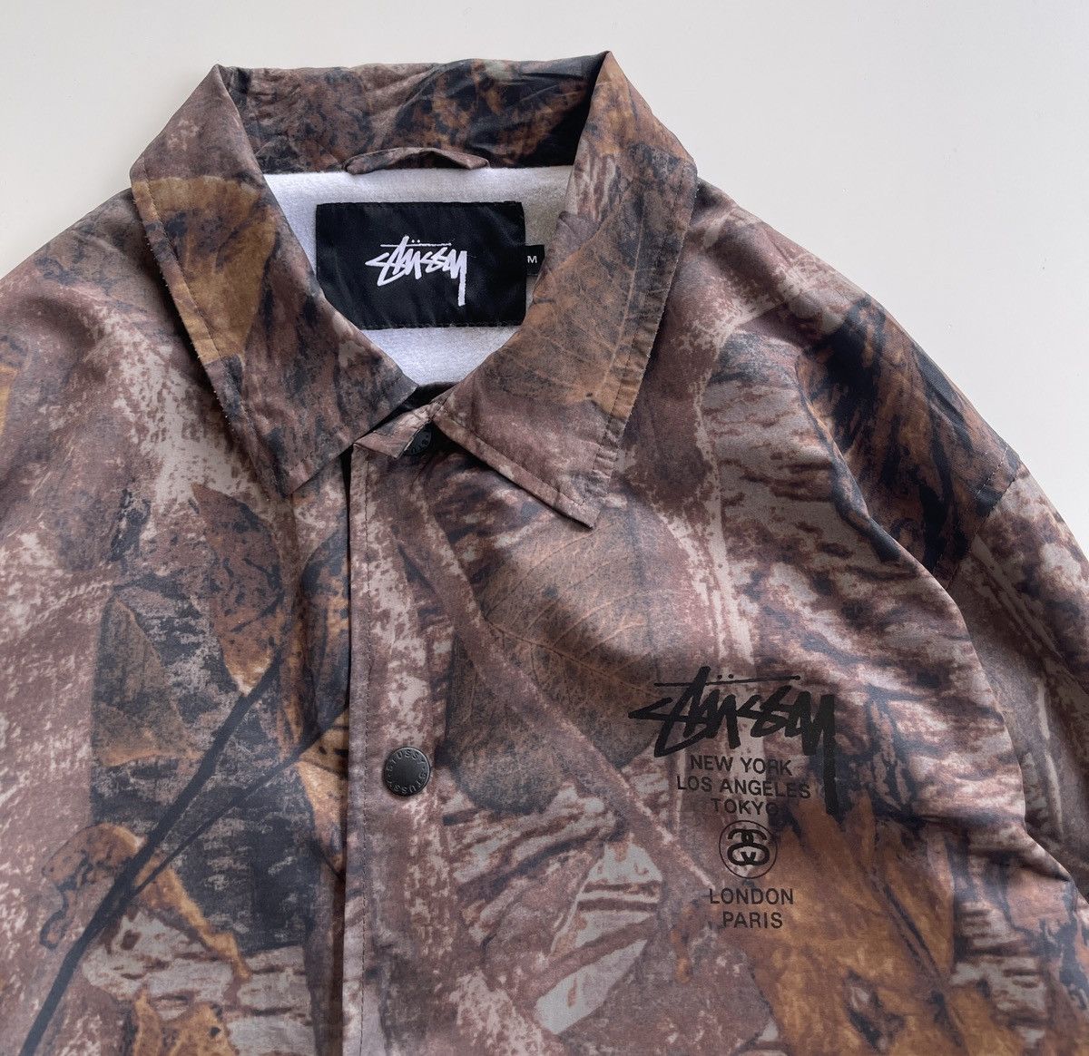 Stussy RARE! Stussy X Realtree Coach Jacket Size US M / EU 48-50 / 2 - 9 Thumbnail