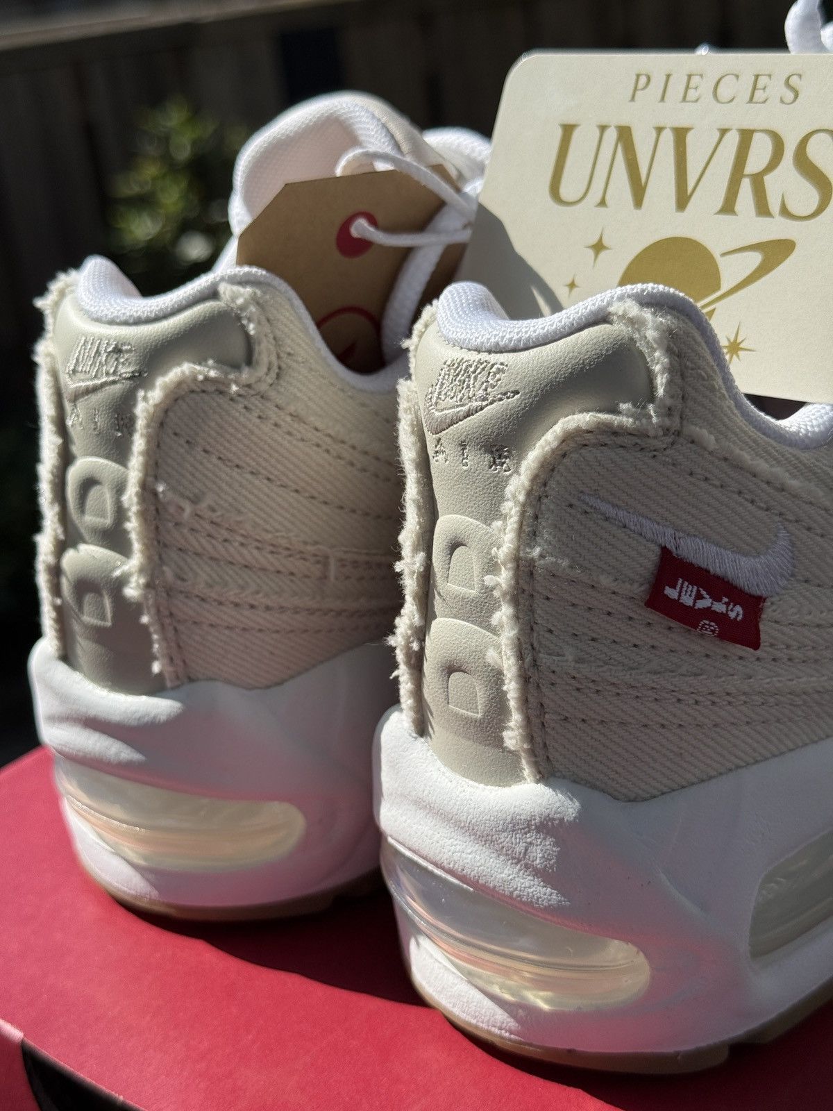 Levi's × Nike Nike x Levi’s Air max 95 OG “ White “ Size US 6.5 / EU 39-40 - 6 Thumbnail