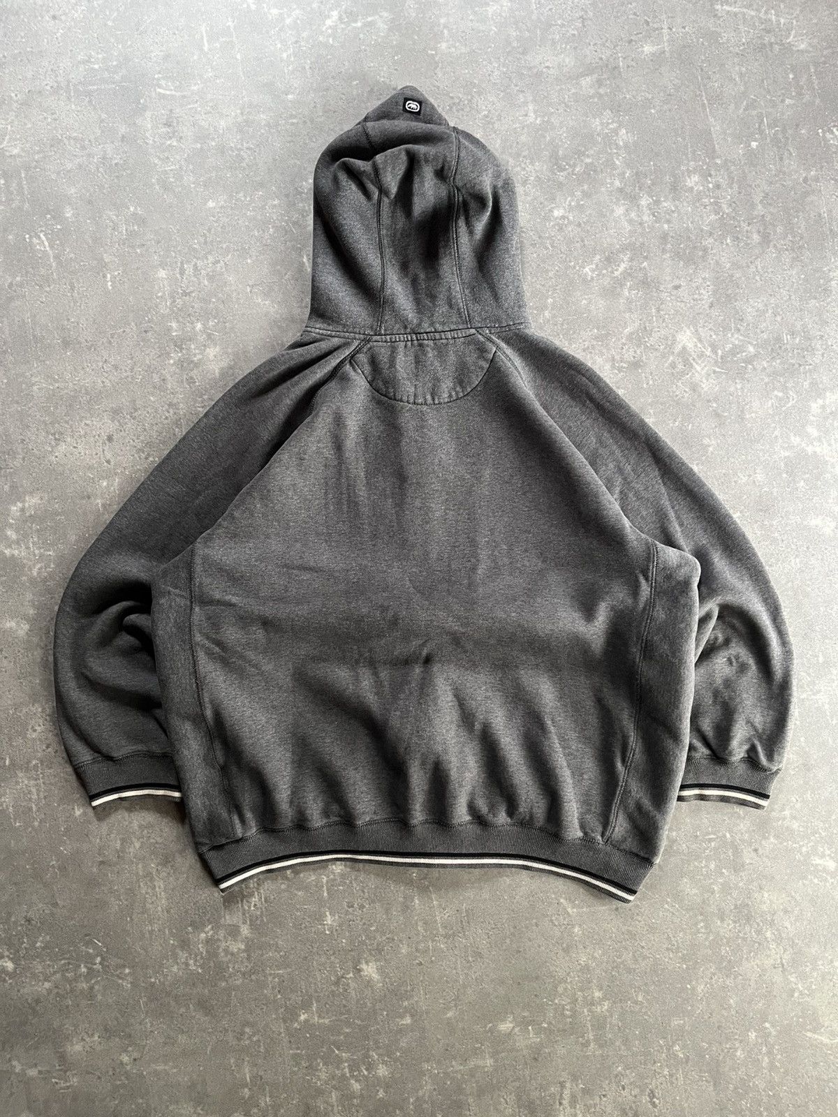 Ecko Unltd. Ecko Unltd. Big Spellout Rhino Logo Baggy Zip Hoodie L XL Size US L / EU 52-54 / 3 - 2 Thumbnail
