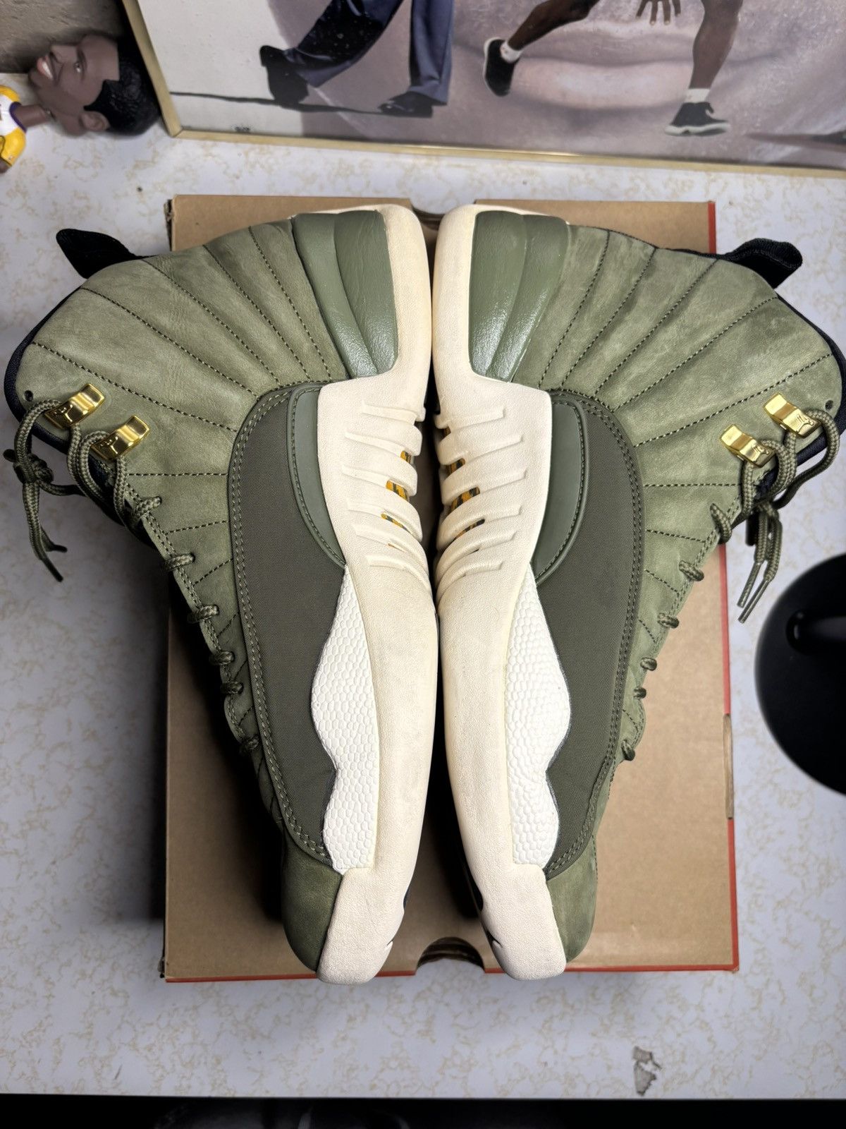 Jordan Brand Air Jordan 12 Retro Cool Grey 2012 Size US 12 / EU 45 - 3 Thumbnail