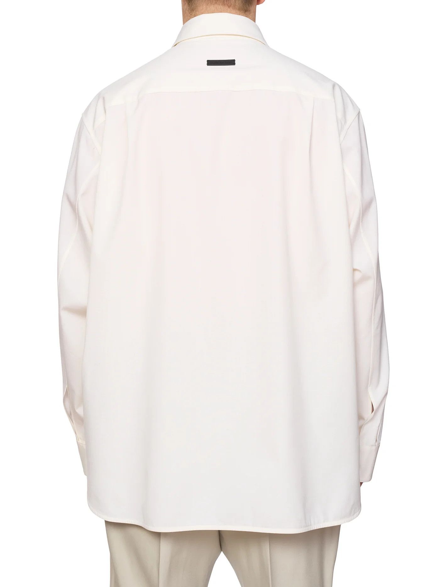 Fear of God FEAR OF GOD Eternal Off-White Cotton Wool-Elastane Shirt Size US L / EU 52-54 / 3 - 3 Thumbnail