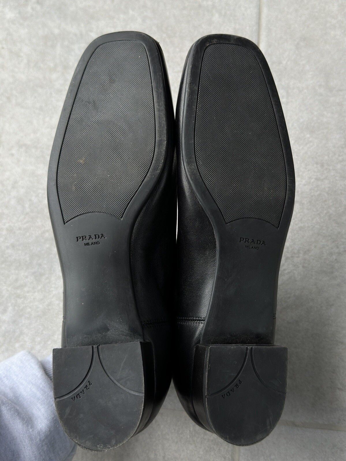 Prada Vintage Prada Women’s Ankle Chelsea Leather Classic Boots Size US 9.5 / IT 39.5 - 16 Thumbnail