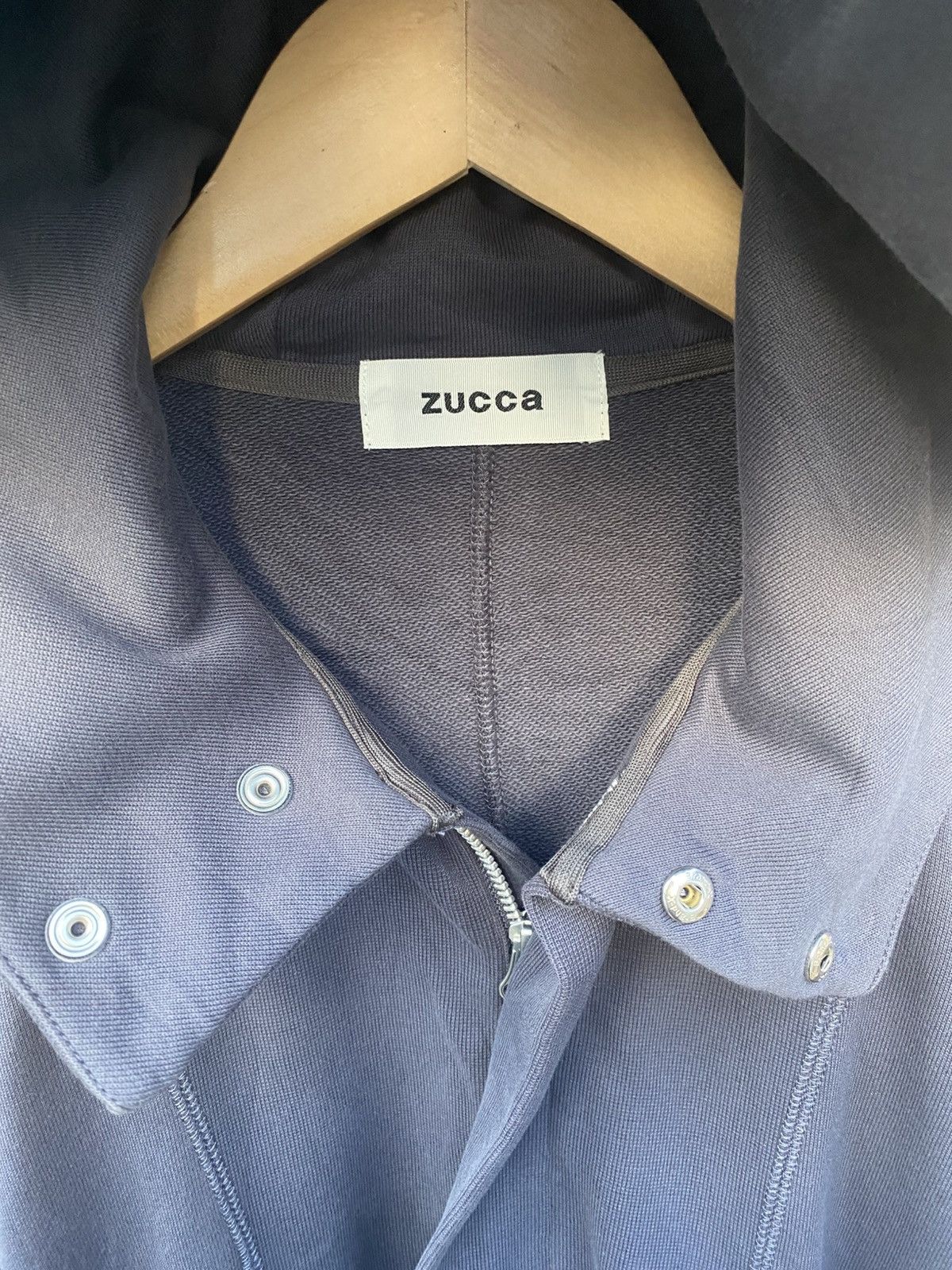 Issey Miyake × Zucca Zucca Oversized Zip Up Hoodie Size US M / EU 48-50 / 2 - 10 Thumbnail