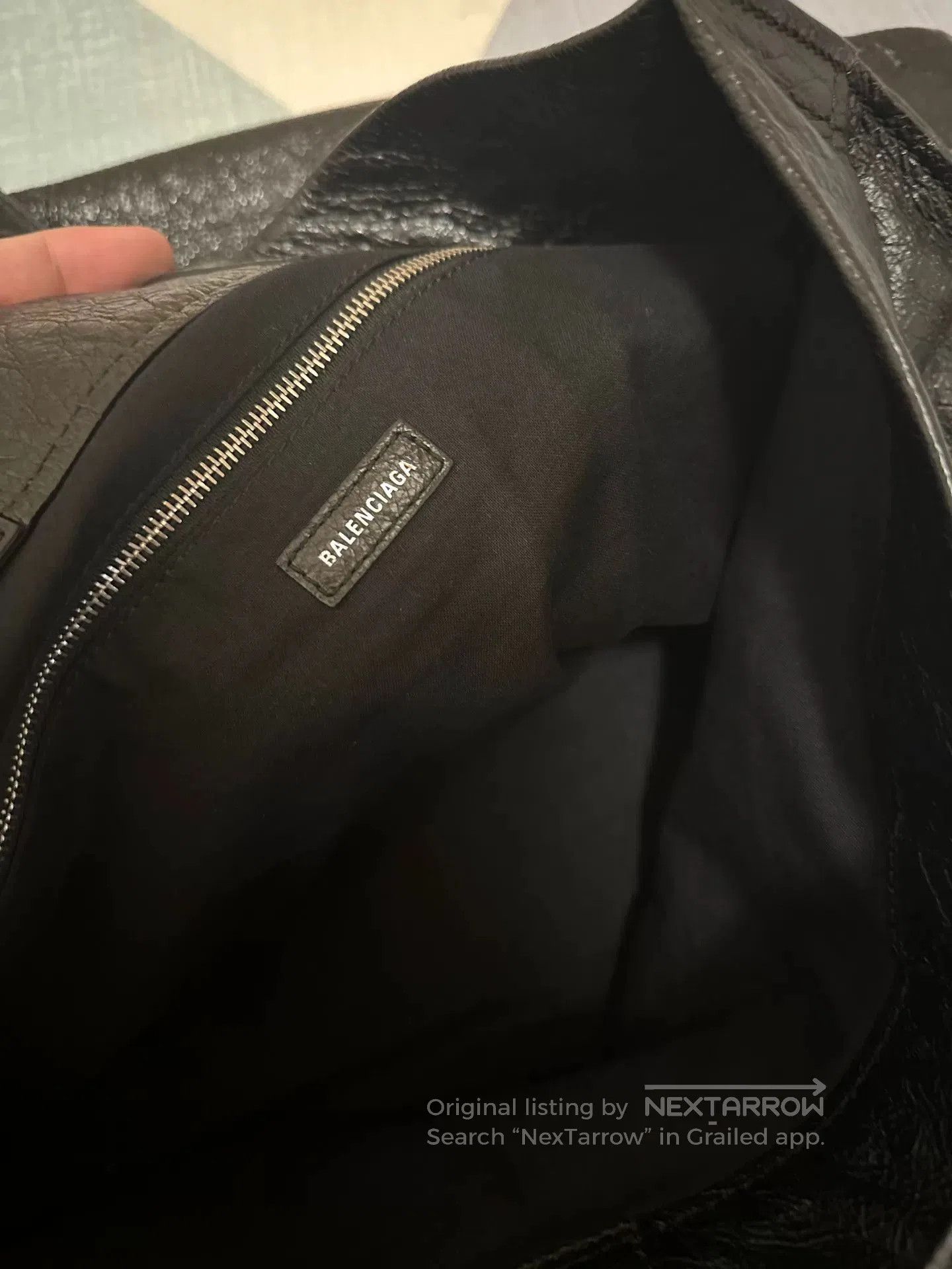 Balenciaga Balenciaga I Love Techno Leather Tote. Size ONE SIZE - 8 Thumbnail