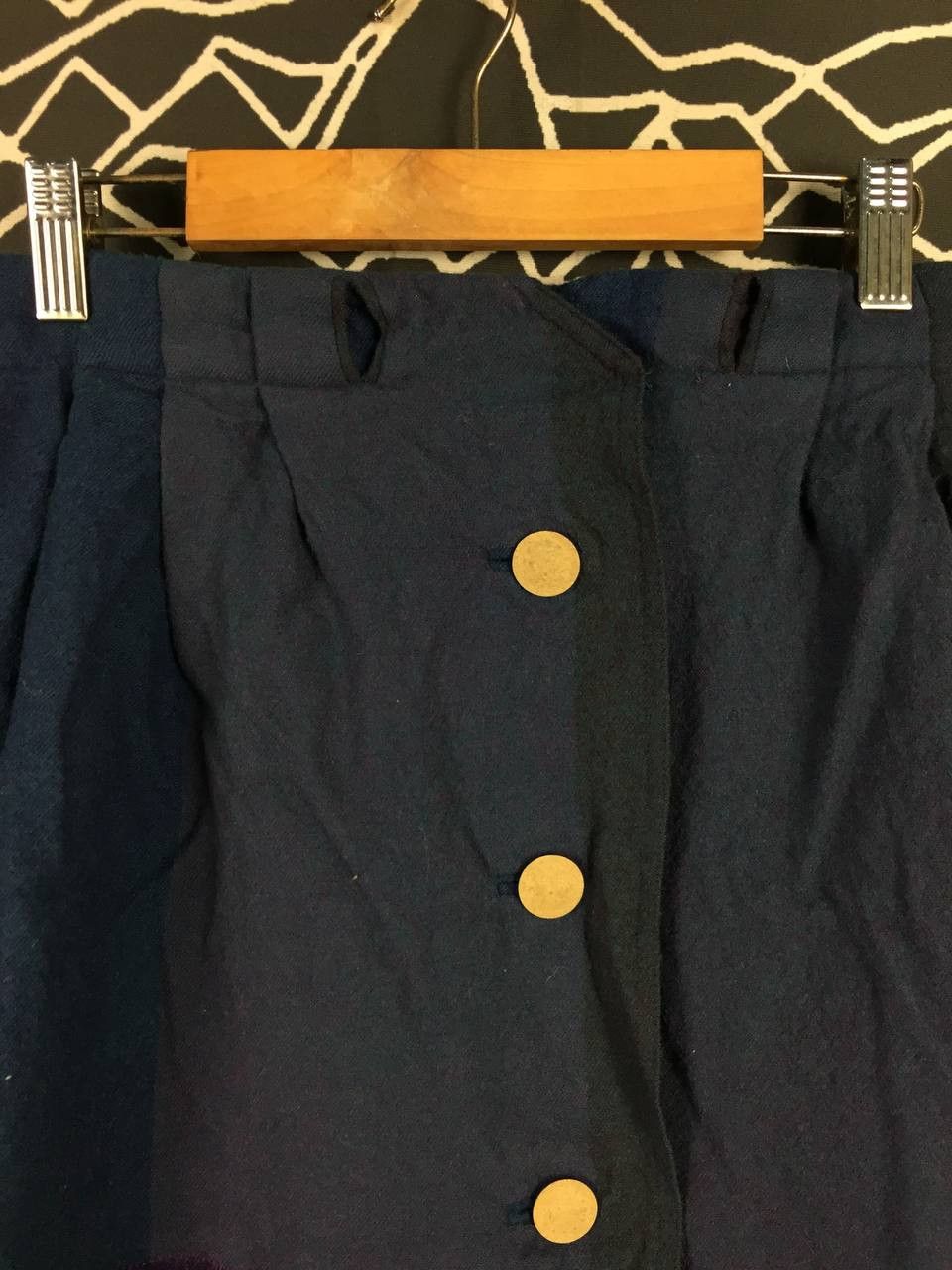 FUZZI FUZZI Made In Italy Wool Mohair Blend Skirt Size IT 42 Size 24" / US 00 / IT 34 - 3 Thumbnail