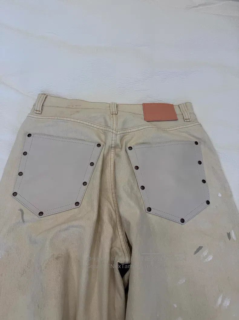 Acne Studios Acne Studios size M Ivory white denim jeans Size US 29 - 5 Thumbnail