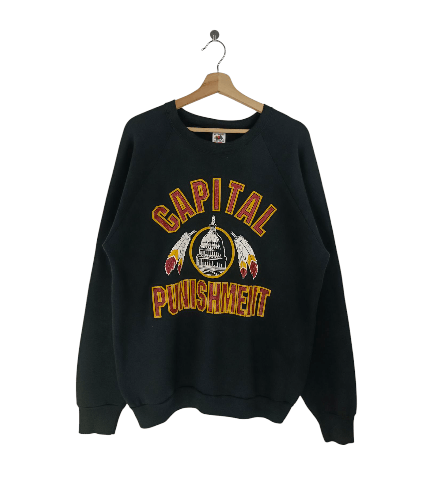 Vintage VINTAGE 90'S CAPITAL PUNISHMENT CREWNECK VERY RARE SWEATER Size US XL / EU 56 / 4 - 1 Thumbnail
