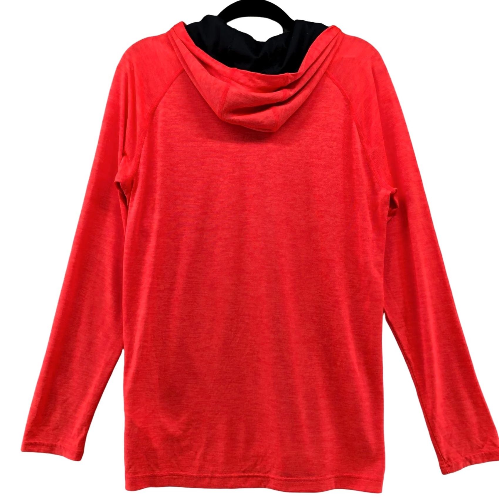 Under Armour Under Armour Pullover Mens S Heatgear Hooded Long Sleeve T-Shirt Red Moisture Wicking Fitness Shirt Hinged Closure Hooded Breathable Gym & Training Size US S / EU 44-46 / 1 - 2 Thumbnail