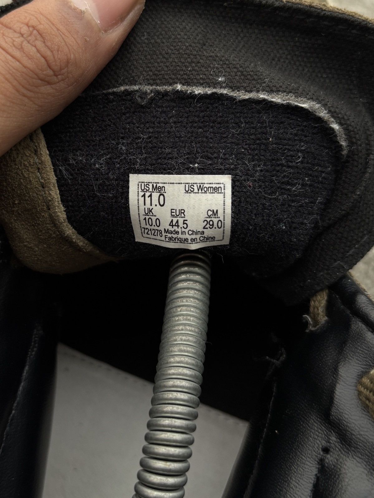 Vans Vans sk8 Hi x WTAPS Size US 11 / EU 44 - 6 Thumbnail