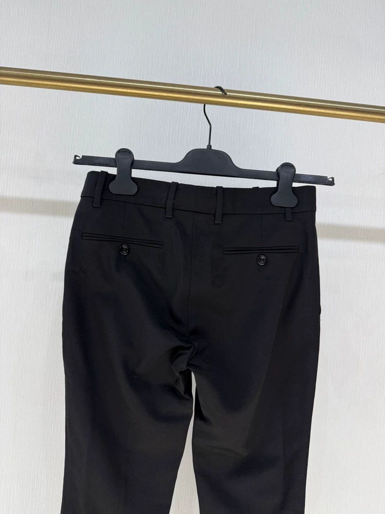 Gucci Gucci Black suit trousers and small black trousers 2503-Nex Size 24" / US 00 / IT 34 - 3 Thumbnail