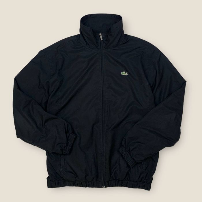 Vintage Lacoste sport nylon track jacket full zip windbreaker