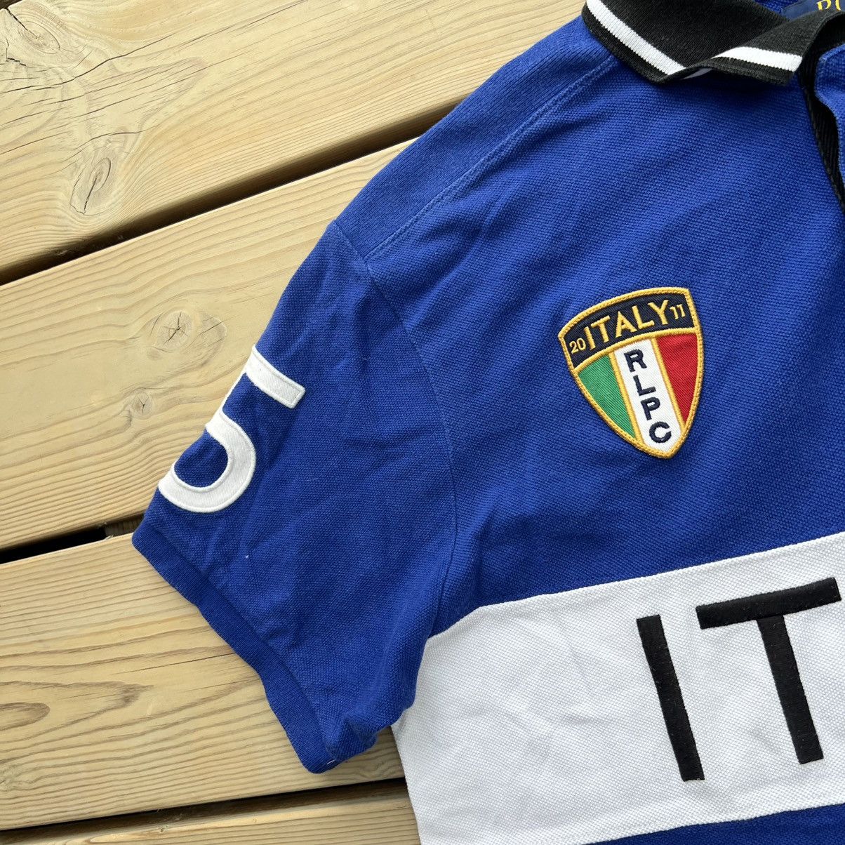 Polo Ralph Lauren Polo Ralph Lauren Rare Big Pony Chief Keef Polo Italia Blue Size US L / EU 52-54 / 3 - 7 Thumbnail