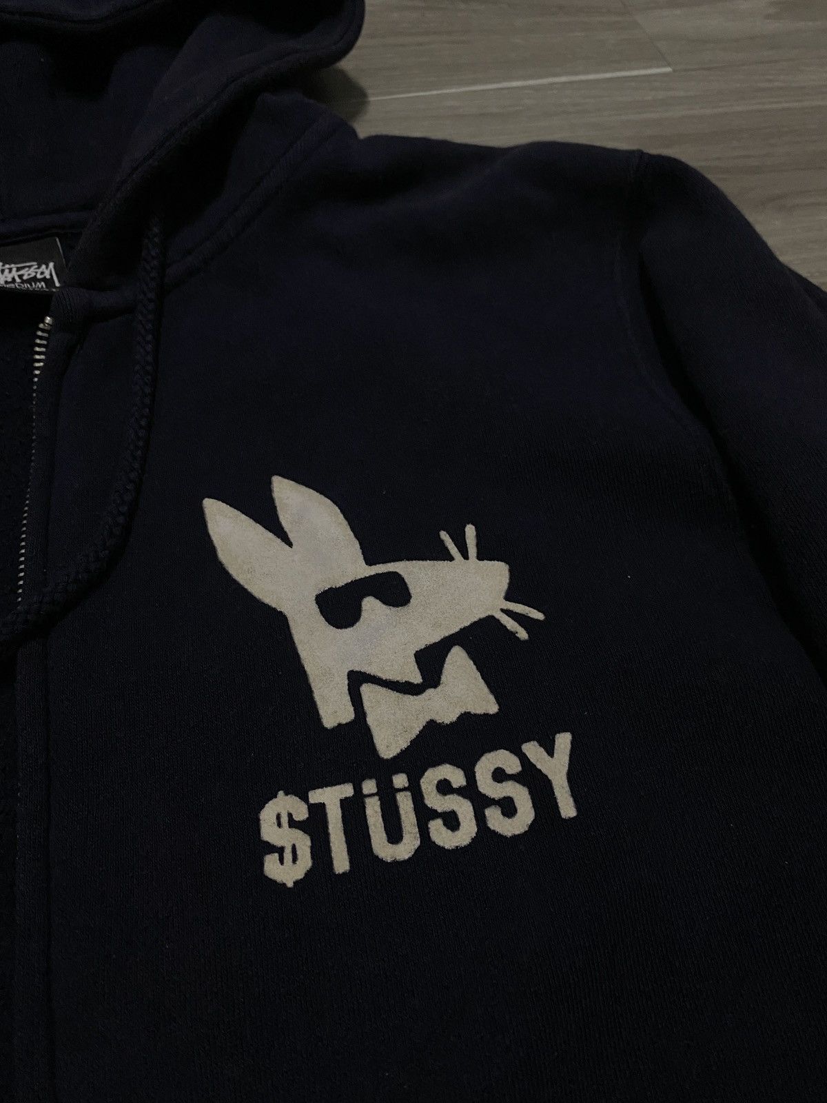 Stussy VINTAGE - STAY PAID STUSSY CREW DOLLAR SIGN HOODIE ZIP UP Size US M / EU 48-50 / 2 - 5 Thumbnail