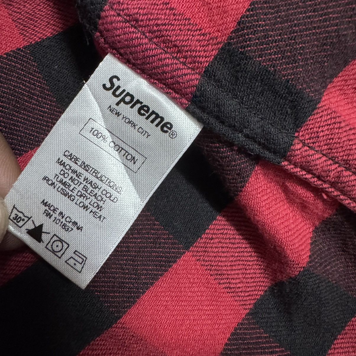 Supreme Supreme Flannel Shirt Size US S / EU 44-46 / 1 - 13 Thumbnail