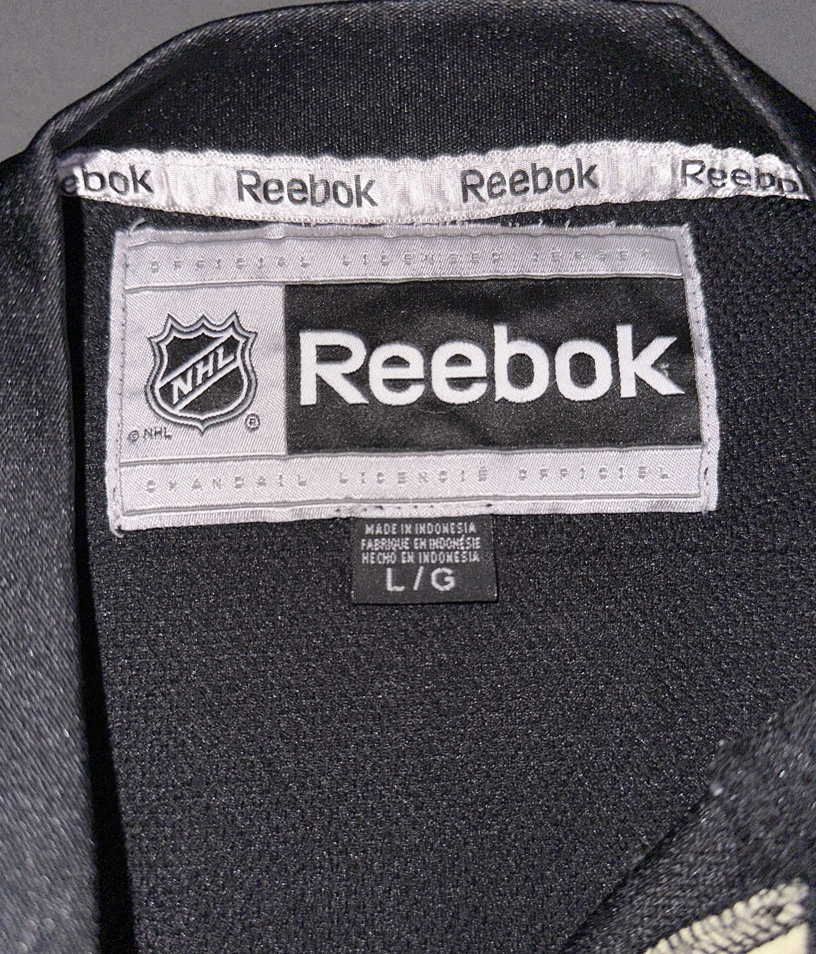 Reebok Sidney Crosby 2009 Stanley Cup Jersey Size US L / EU 52-54 / 3 - 3 Thumbnail