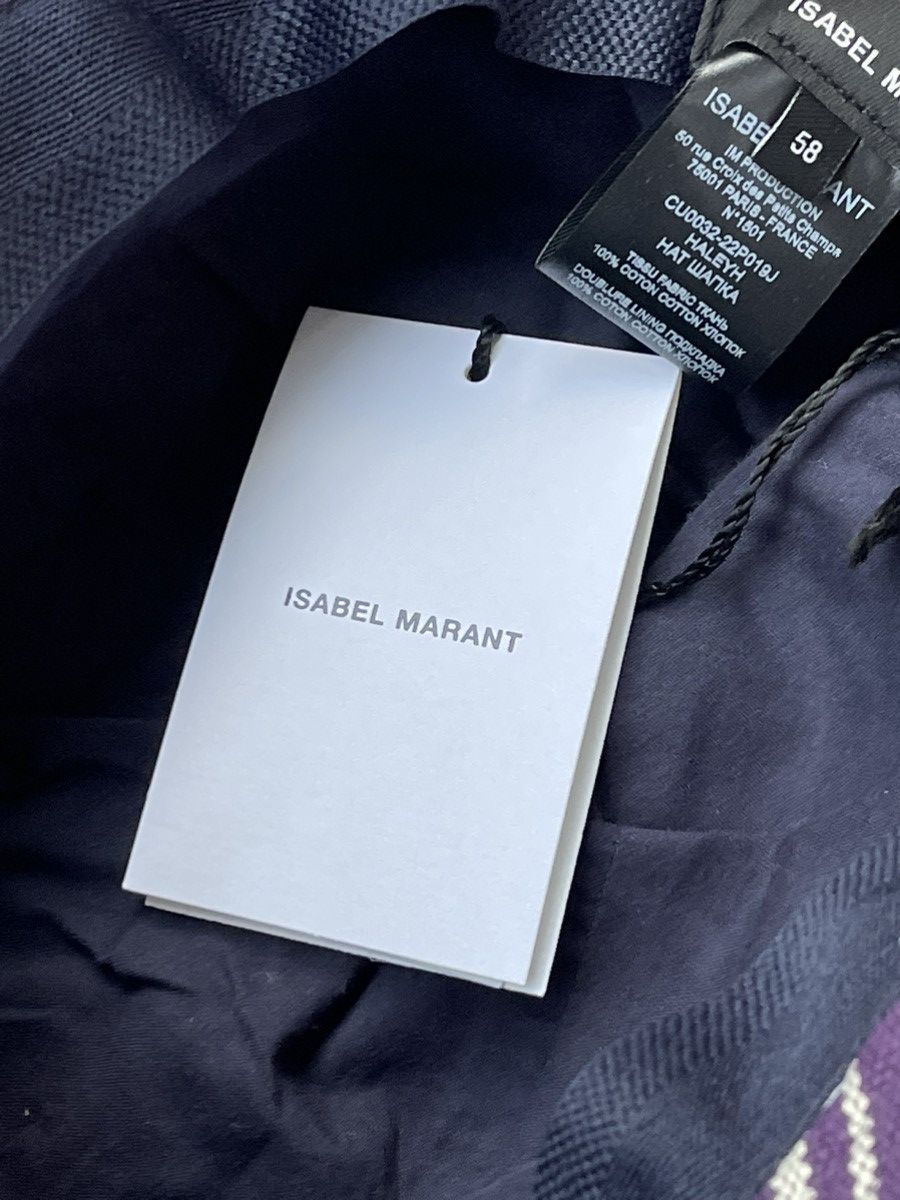Isabel Marant !DS! SS23 Isabel Marant Geometric Print Haleyh Bucket Hat Size ONE SIZE - 14 Thumbnail