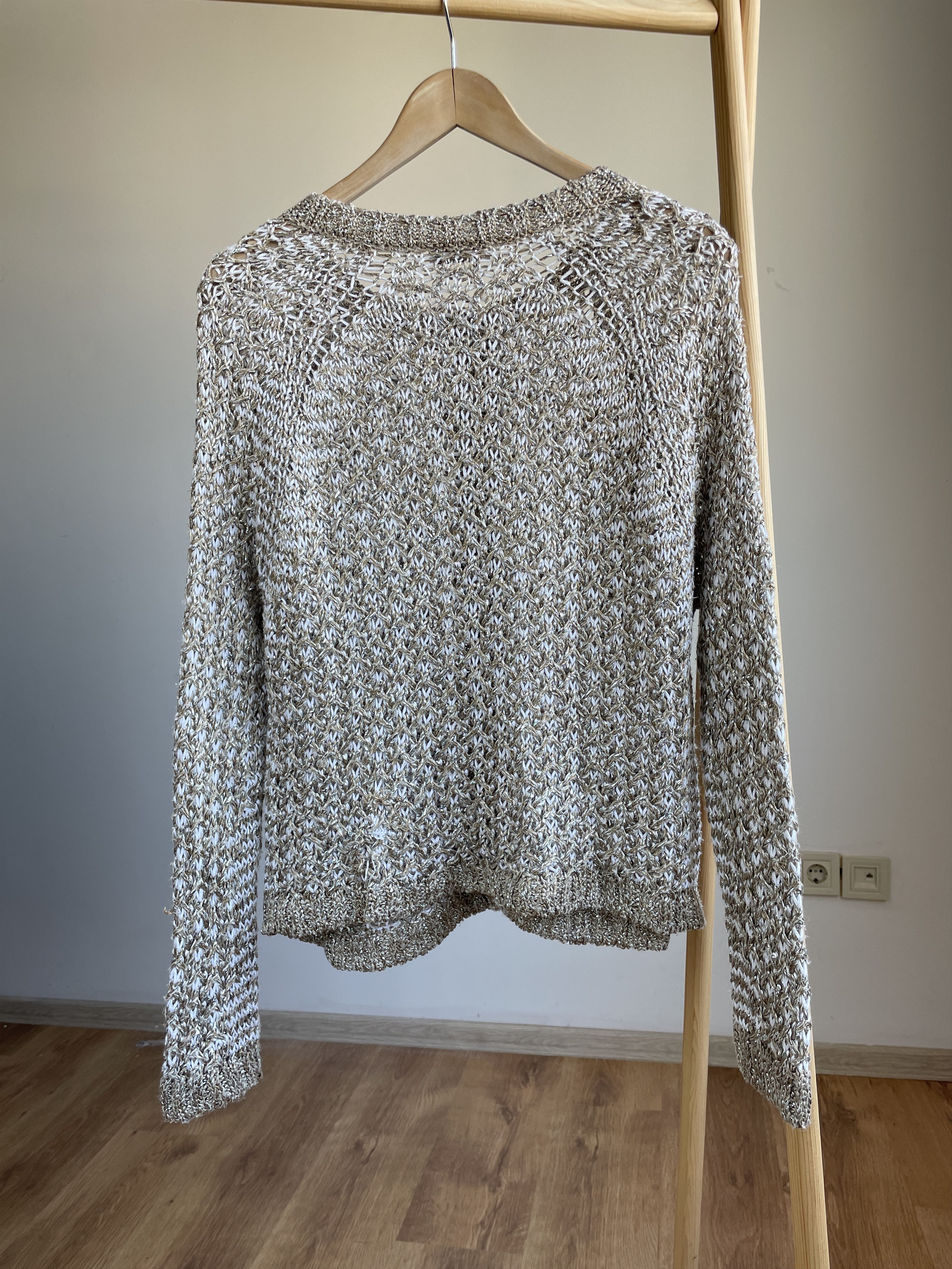 Other Bruno Manetti Mesh Knit Linen Blend Snap Button Cardigan Size L / US 10 / IT 46 - 2 Thumbnail