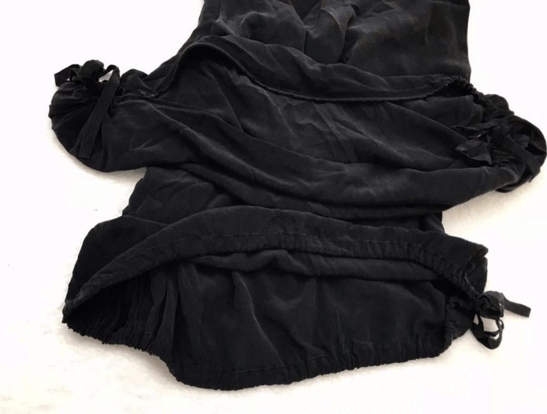 Yohji Yamamoto Yohji Yamamoto Femme - Silk Balloon Skirt Pant Black Size 40" / US 18 - 7 Thumbnail