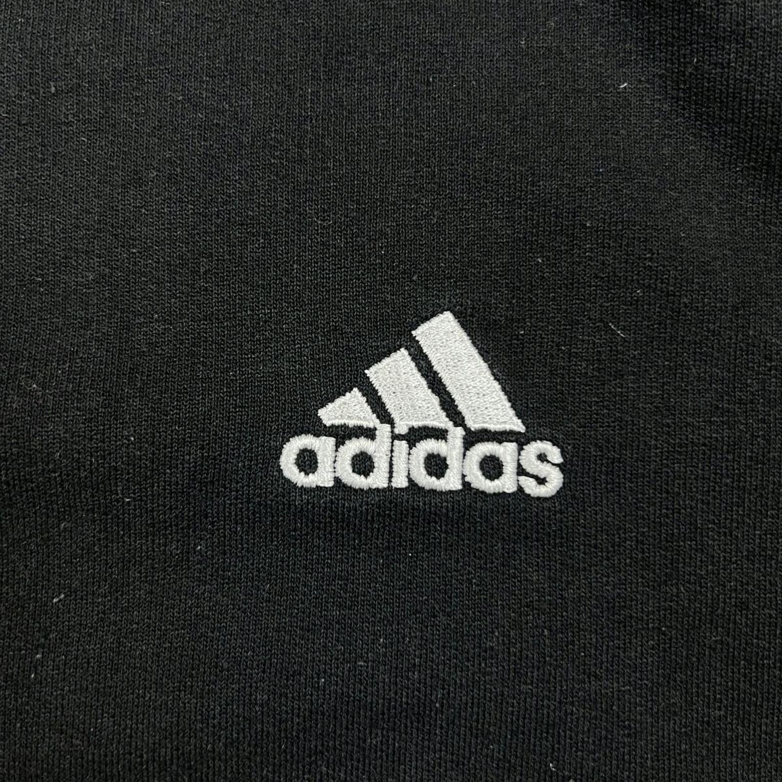 Adidas × Vintage VTG Adidas Sweatshirt Large Essentials Stripe 90s Pullover Size L / US 10 / IT 46 - 2 Thumbnail