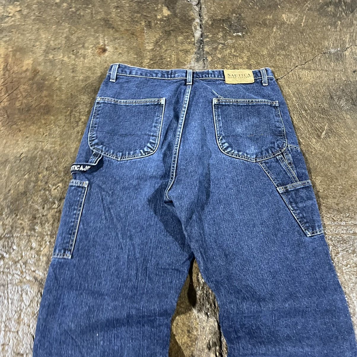 JNCO × Nautica × Vintage Crazy Vintage Y2K Nautica Carpenter Jeans Baggy Skater Size US 38 / EU 54 - 5 Thumbnail