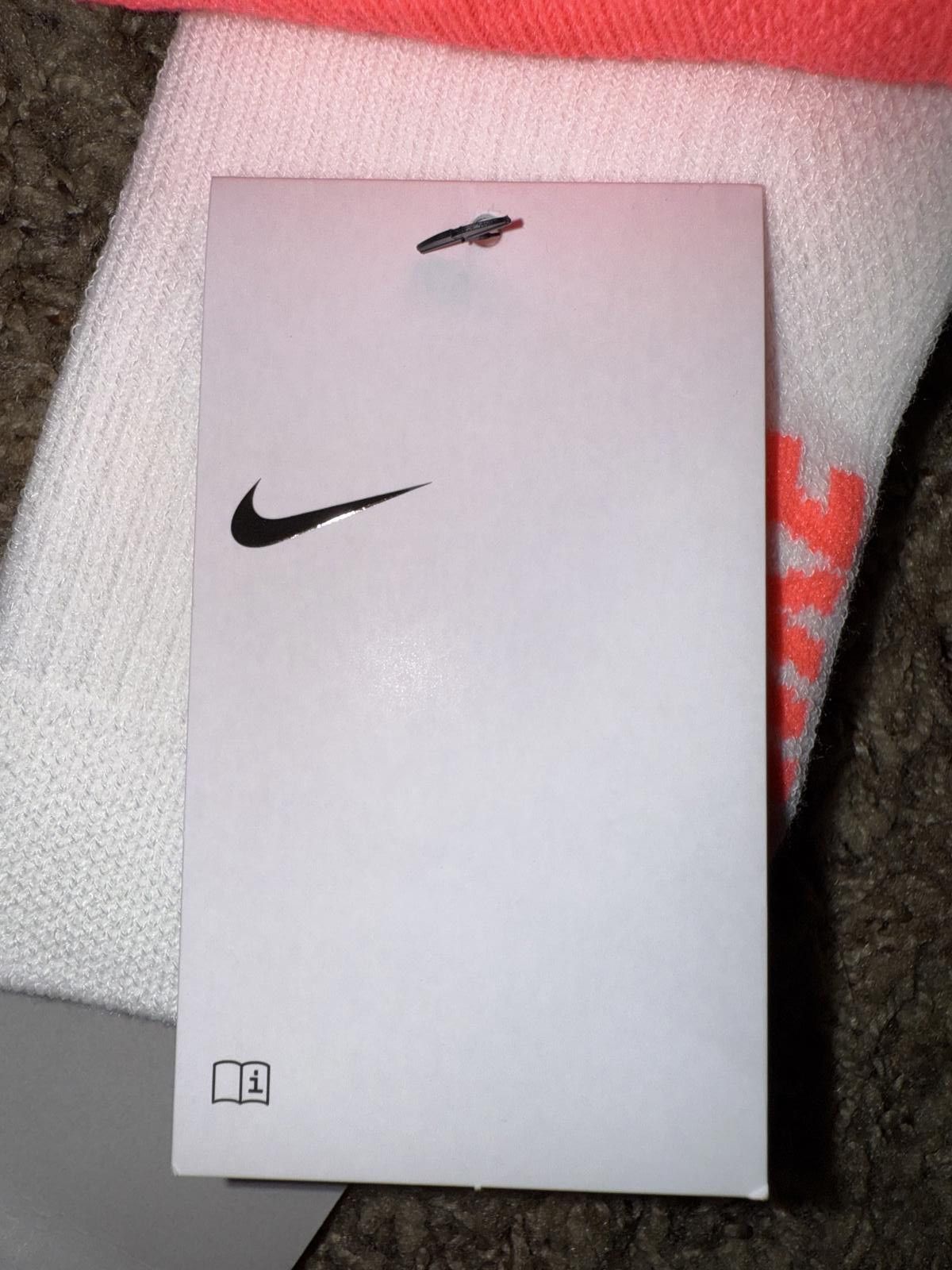 Nike Nike Multiplier Dri-Fit Tennis Running Crew Socks (2 Pairs) Sample Size ONE SIZE - 12 Thumbnail