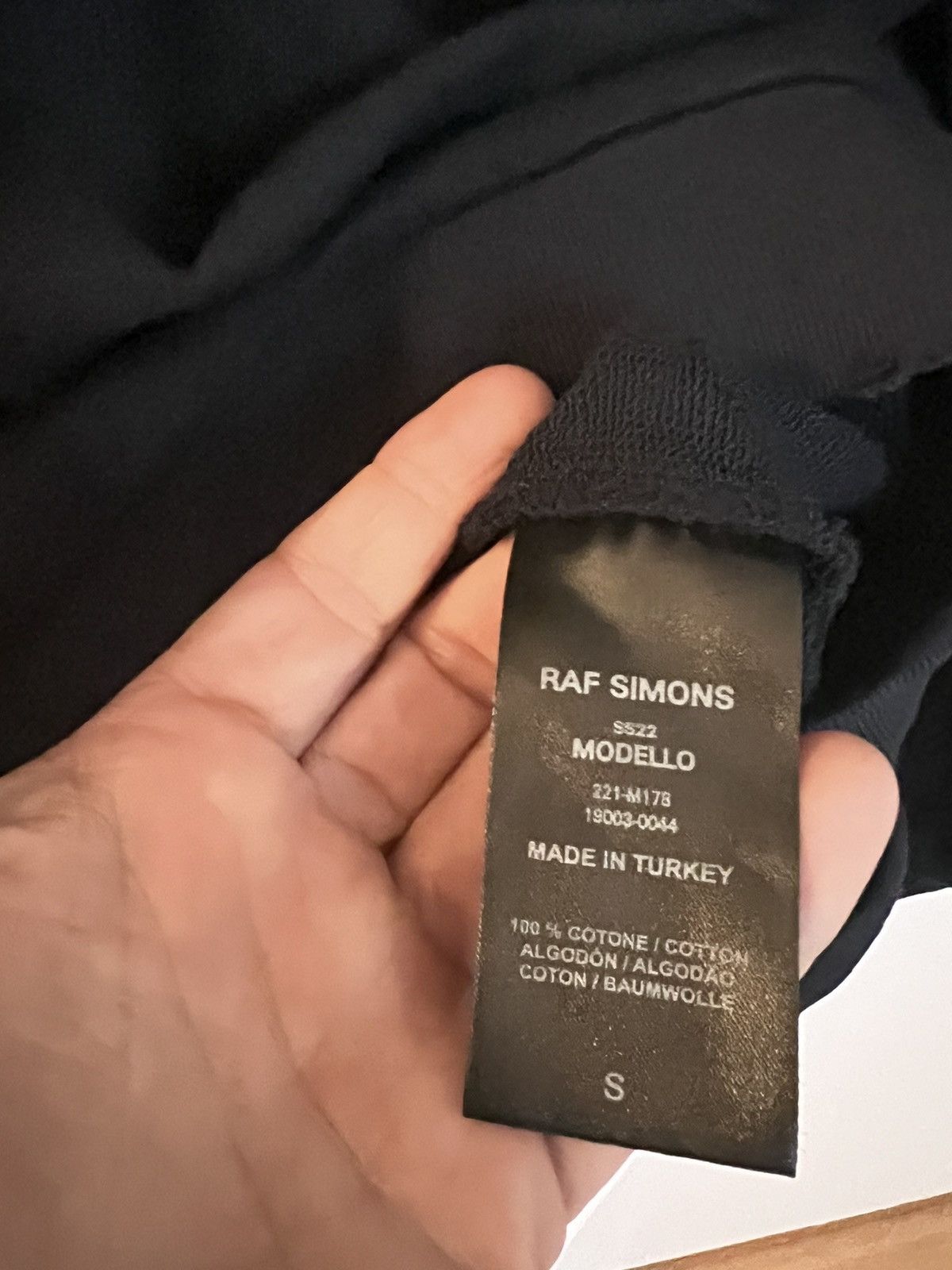 Raf Simons Sick oversized rave/college hoodie $1199 Size US M / EU 48-50 / 2 - 3 Thumbnail