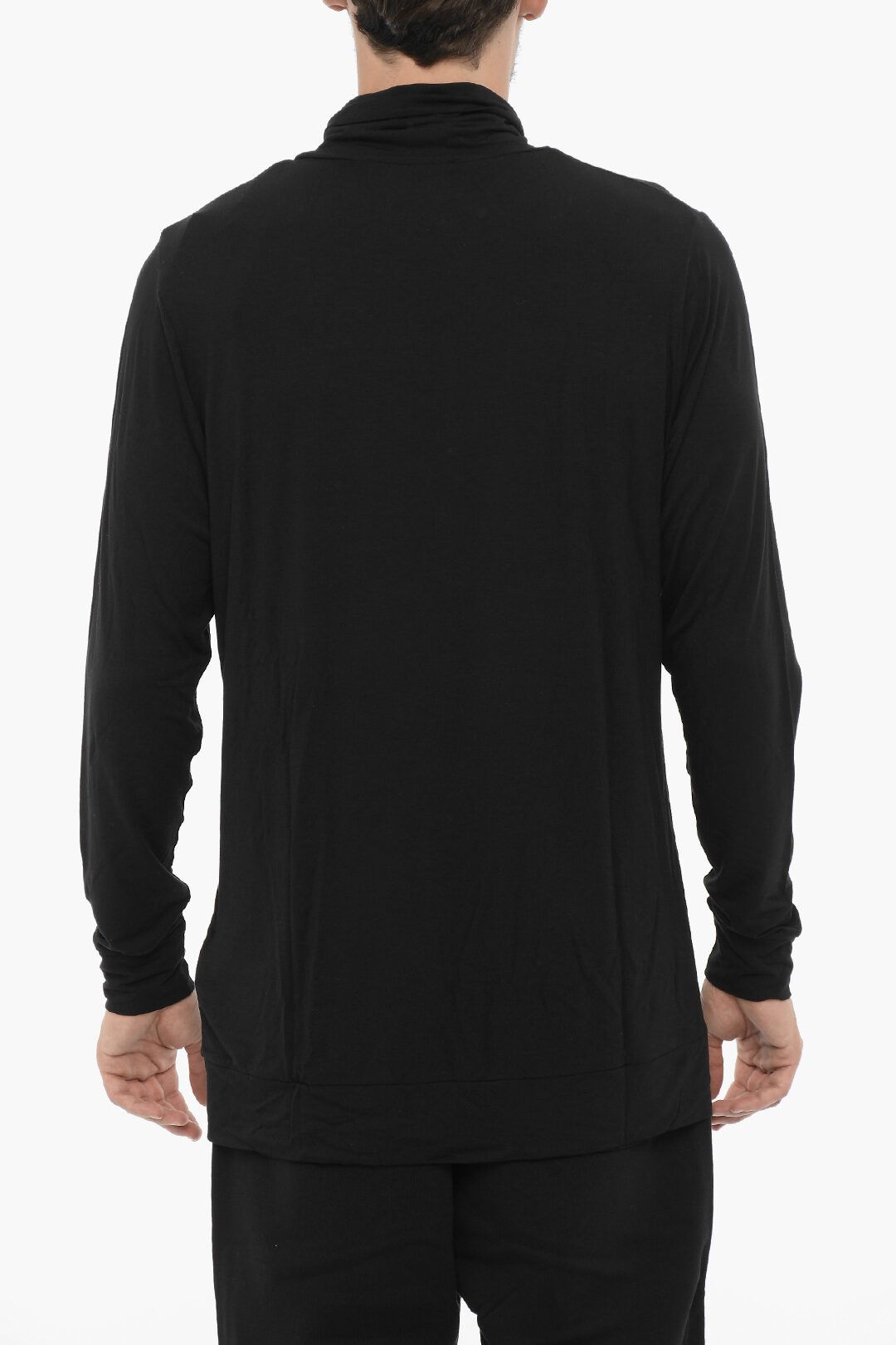 Ambush Design og1mm0925 Lightweight Turtleneck Sweater in Black Size US XXS / EU 40 - 2 Thumbnail