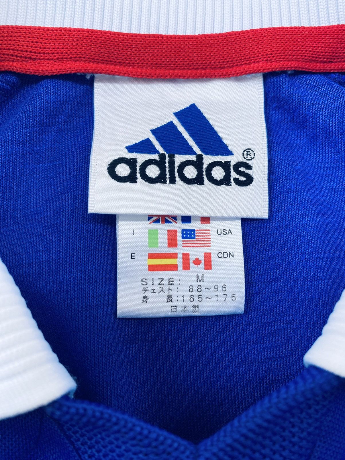 Adidas Vintage 1999-00 Adidas JFA Home Jersey Size US M / EU 48-50 / 2 - 9 Thumbnail