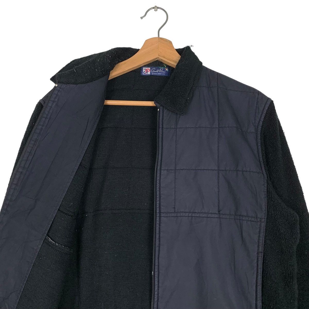 Japanese Brand 90's Arnold Palmer Hybrid Bomber Jacket #0853-C38 Size US M / EU 48-50 / 2 - 10 Thumbnail