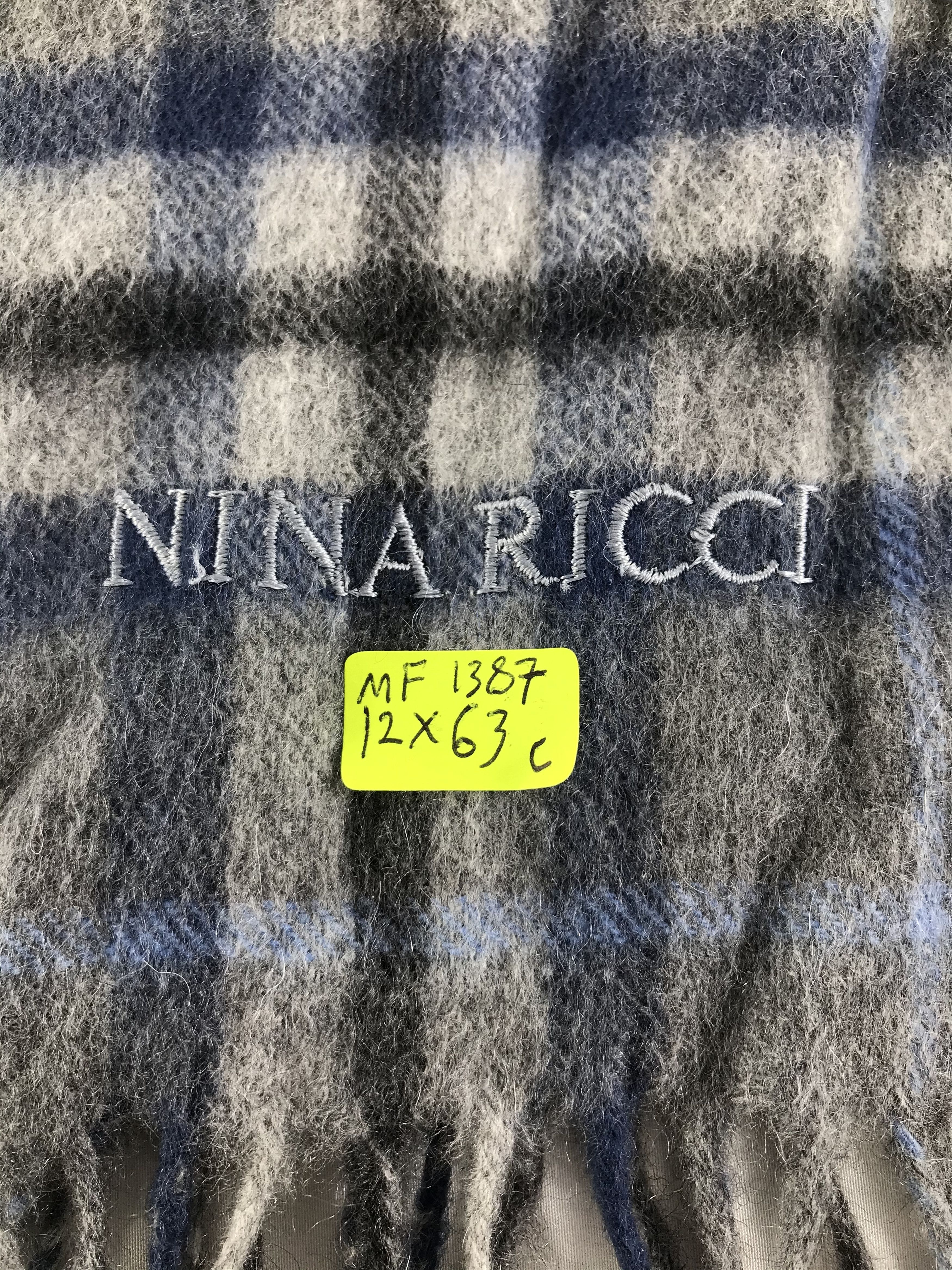 Nina Ricci Vintage Nina Ricci Scarf/Muffler/Neckwear MF1387 Size ONE SIZE - 4 Thumbnail