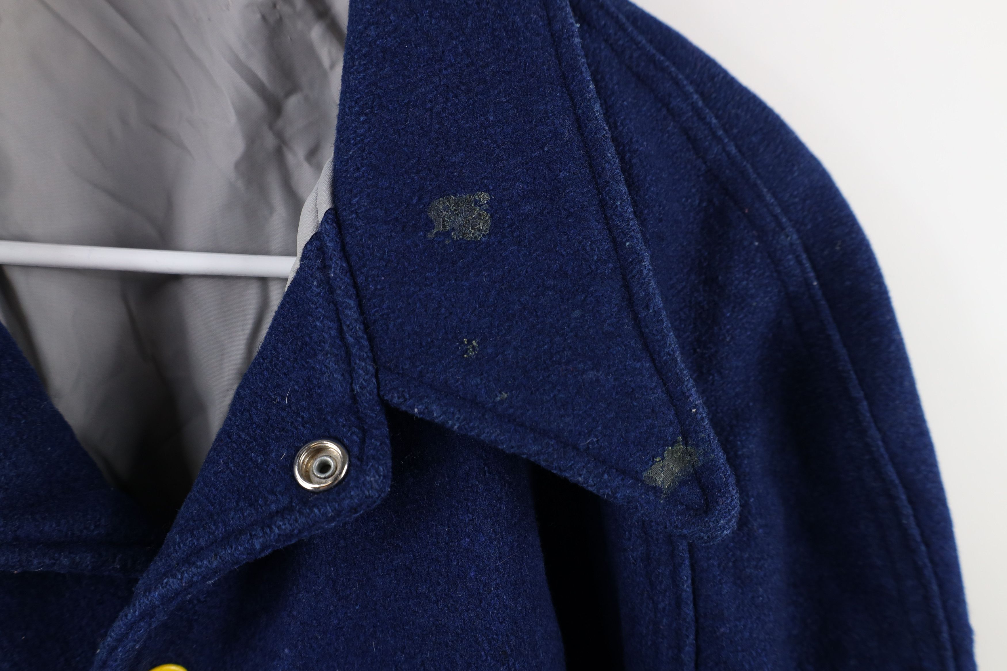 Vintage Vintage 70s Streetwear Wool ACS Athens Greece Varsity Jacket Size US XL / EU 56 / 4 - 4 Thumbnail