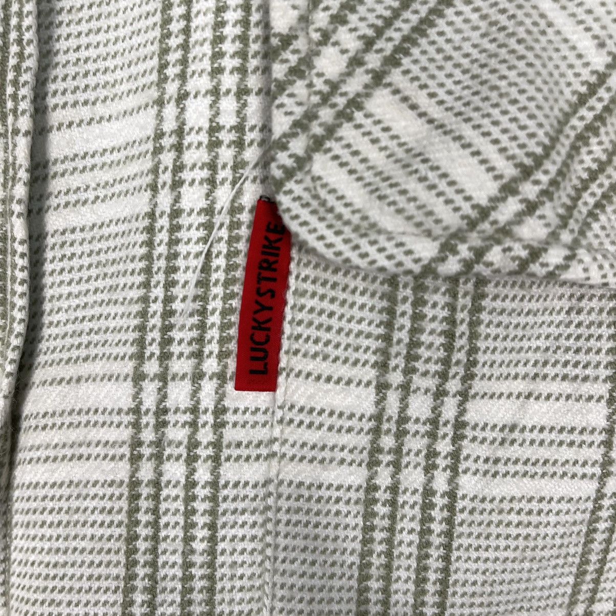 ICON Motorsports Vintage 90s Lucky Strike Sherpa Lining Button Jacket Size US M / EU 48-50 / 2 - 10 Thumbnail