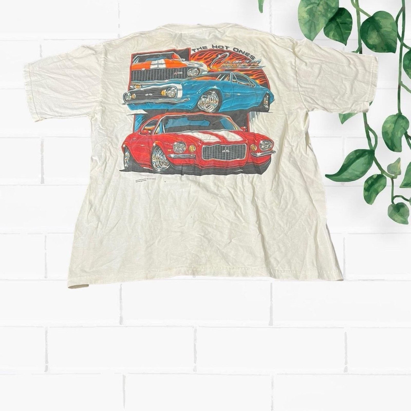NASCAR Vintage Y2K Camaro Sweater/Shirt Size US L / EU 52-54 / 3 - 1 Thumbnail