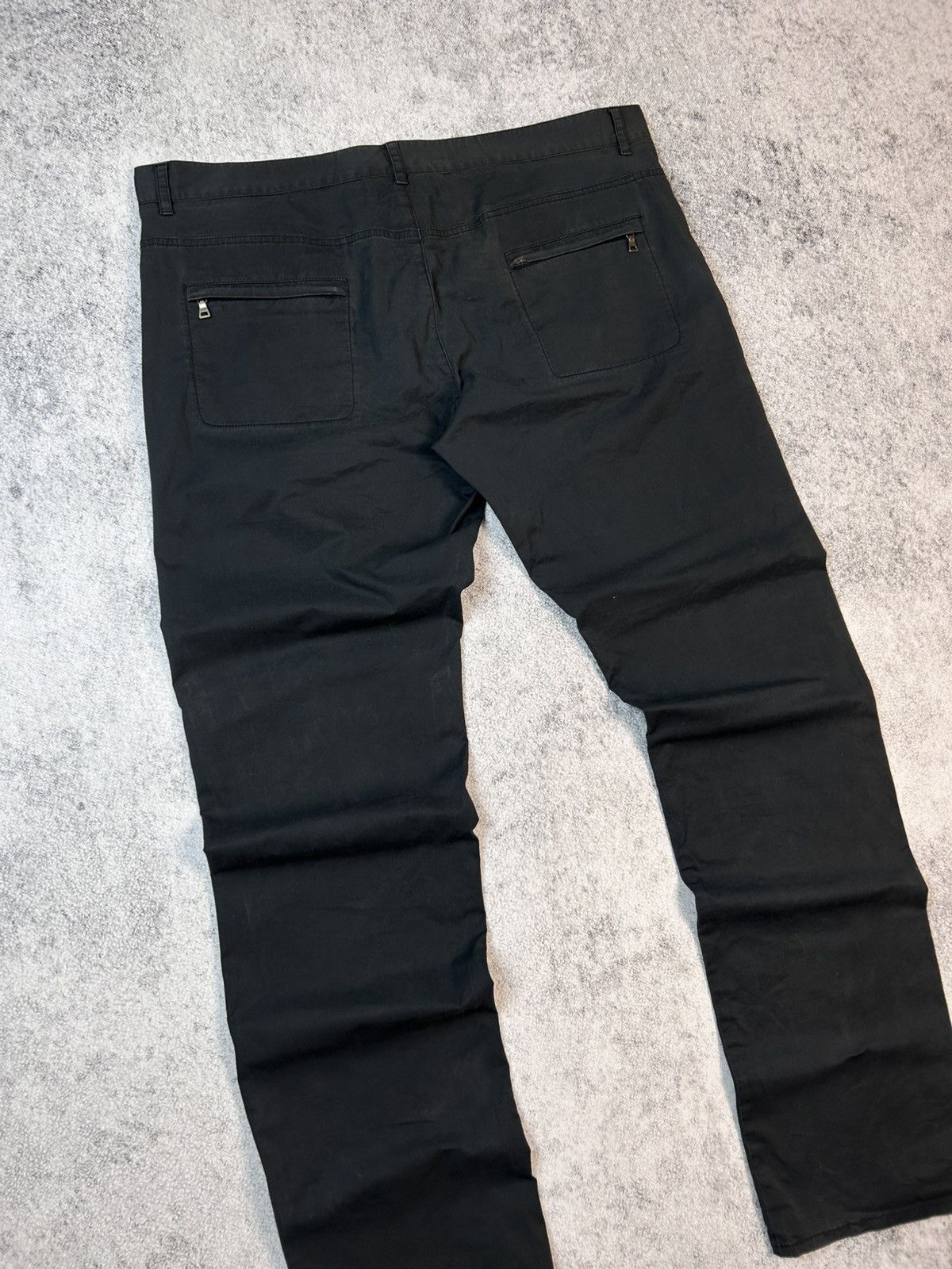 Prada Luxury PRADA MILANO Pants Chino Classic Cotton Grey Size US 36 / EU 52 - 14 Thumbnail