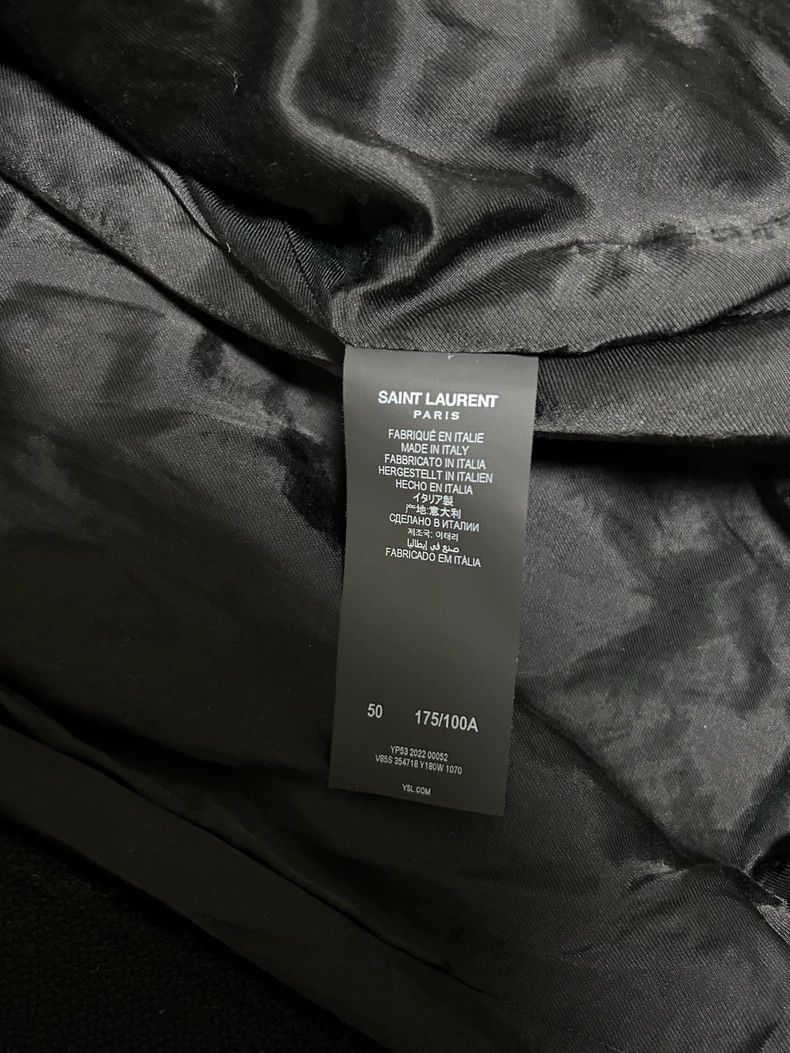 Yves Saint Laurent Saint LaruentBlack and white Teddy jacket 2502-Nextarrow Size US M / EU 48-50 / 2 - 3 Thumbnail