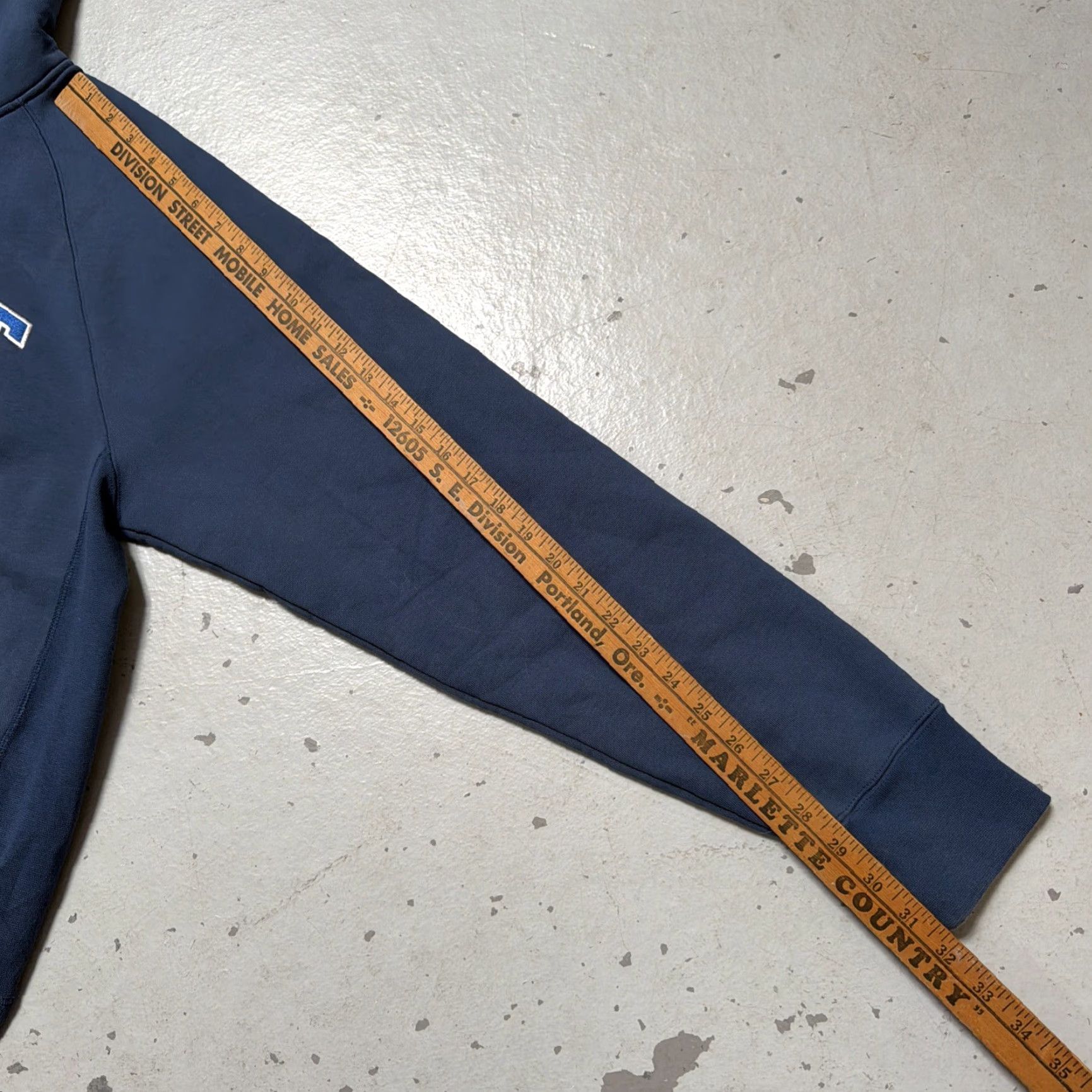 Jordan Brand Nike Air Jordan Fragment Design FRGMT Hoodie Sweatshirt M Unisex Adults Blue 90s Collaboration Streetwear Basketball Pullover Size US M / EU 48-50 / 2 - 6 Thumbnail