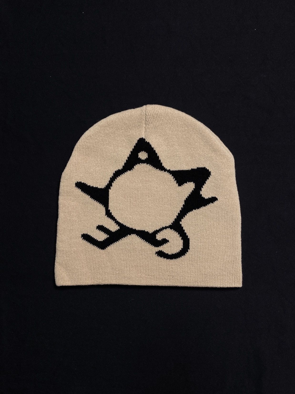 Japanese Brand Rare Jigglypuff Graphic No Cuff Knit Black Beanie OS Size ONE SIZE - 1 Thumbnail