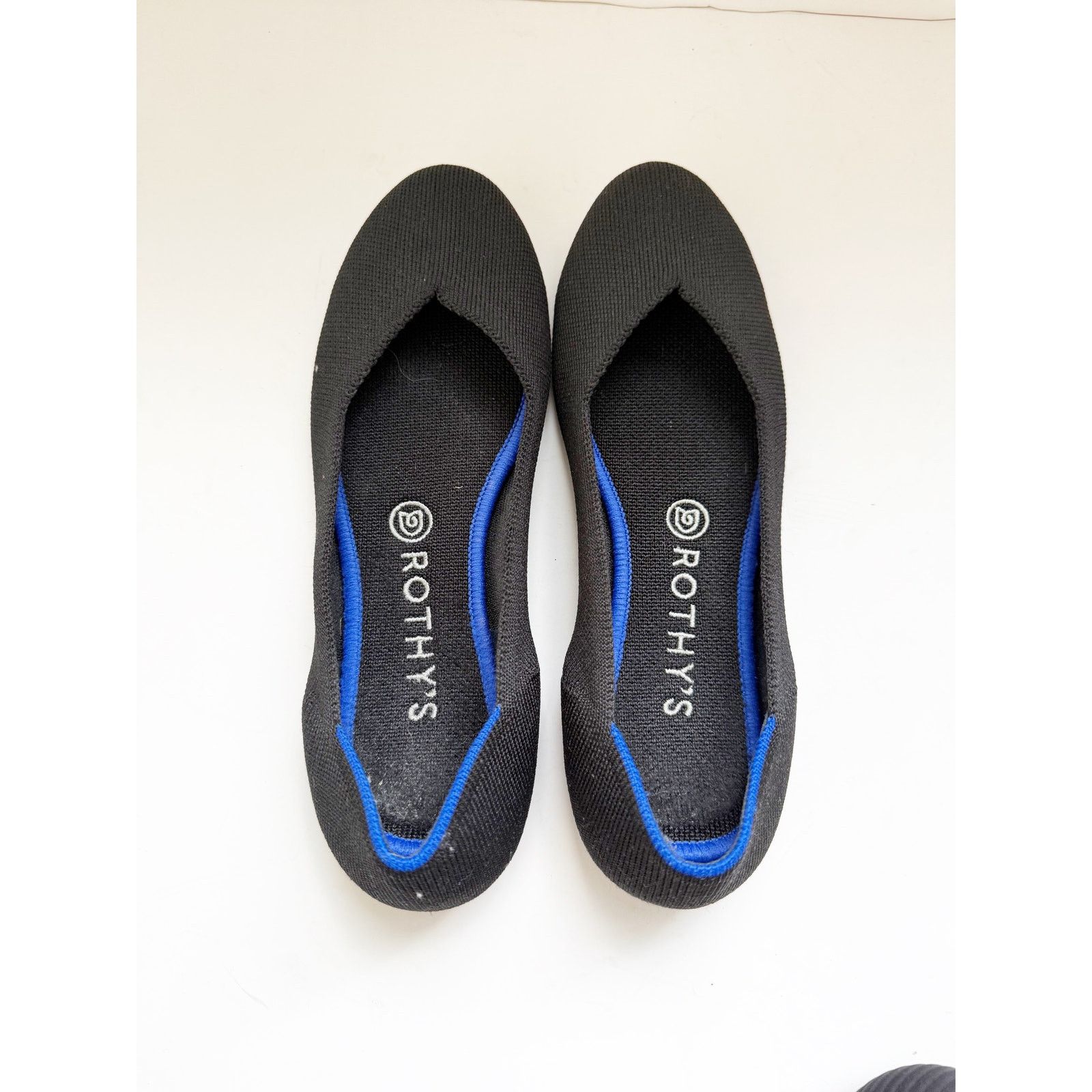 Rothy's Rothy's The Flat Women Slip-On Shoes,Black Classic Flats 8.5 Size US 8.5 / IT 38.5 - 3 Thumbnail