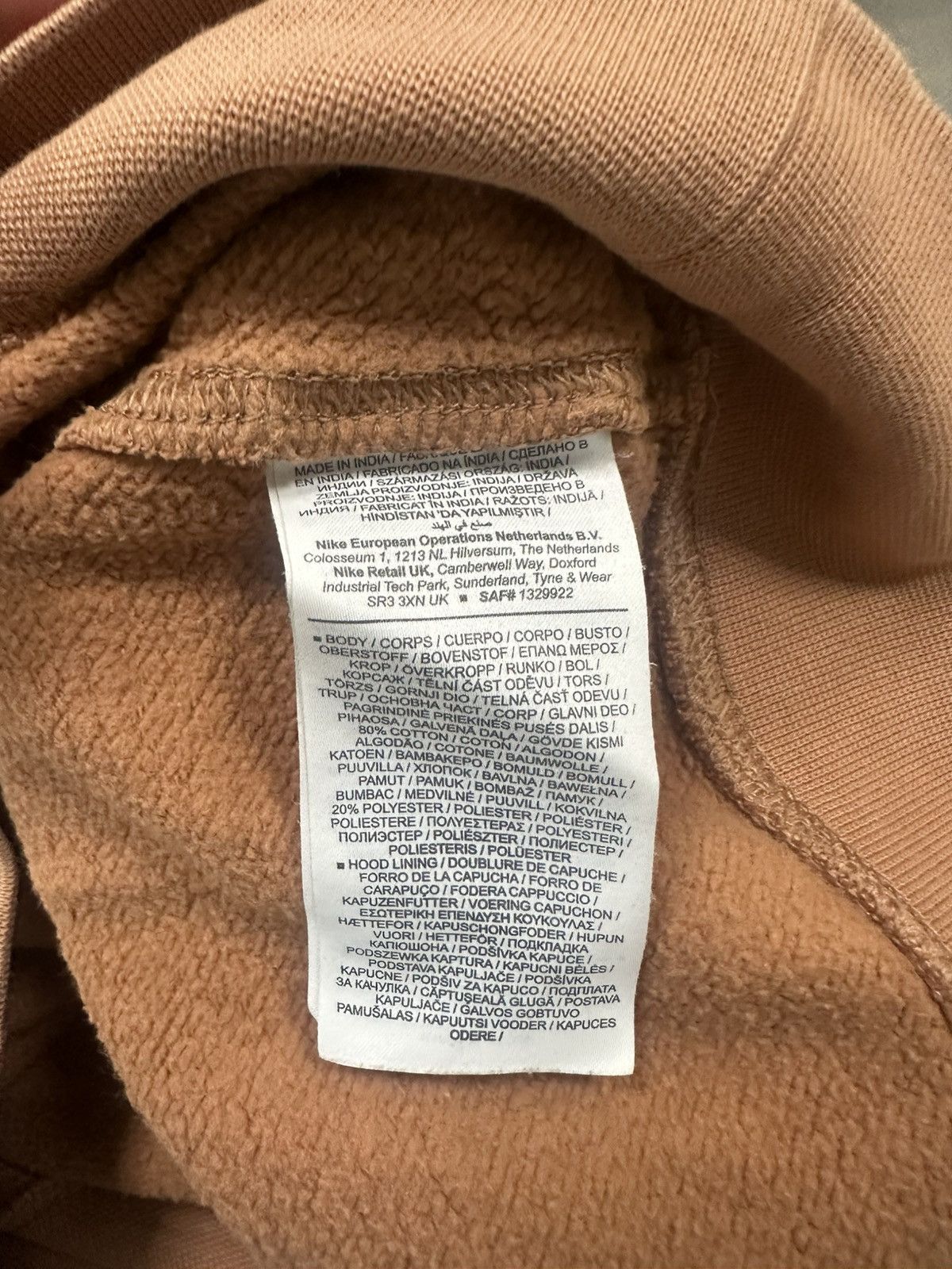 Nike Nike Custom Hoodie Vintage 90s Y2K Reworked Size US M / EU 48-50 / 2 - 6 Thumbnail