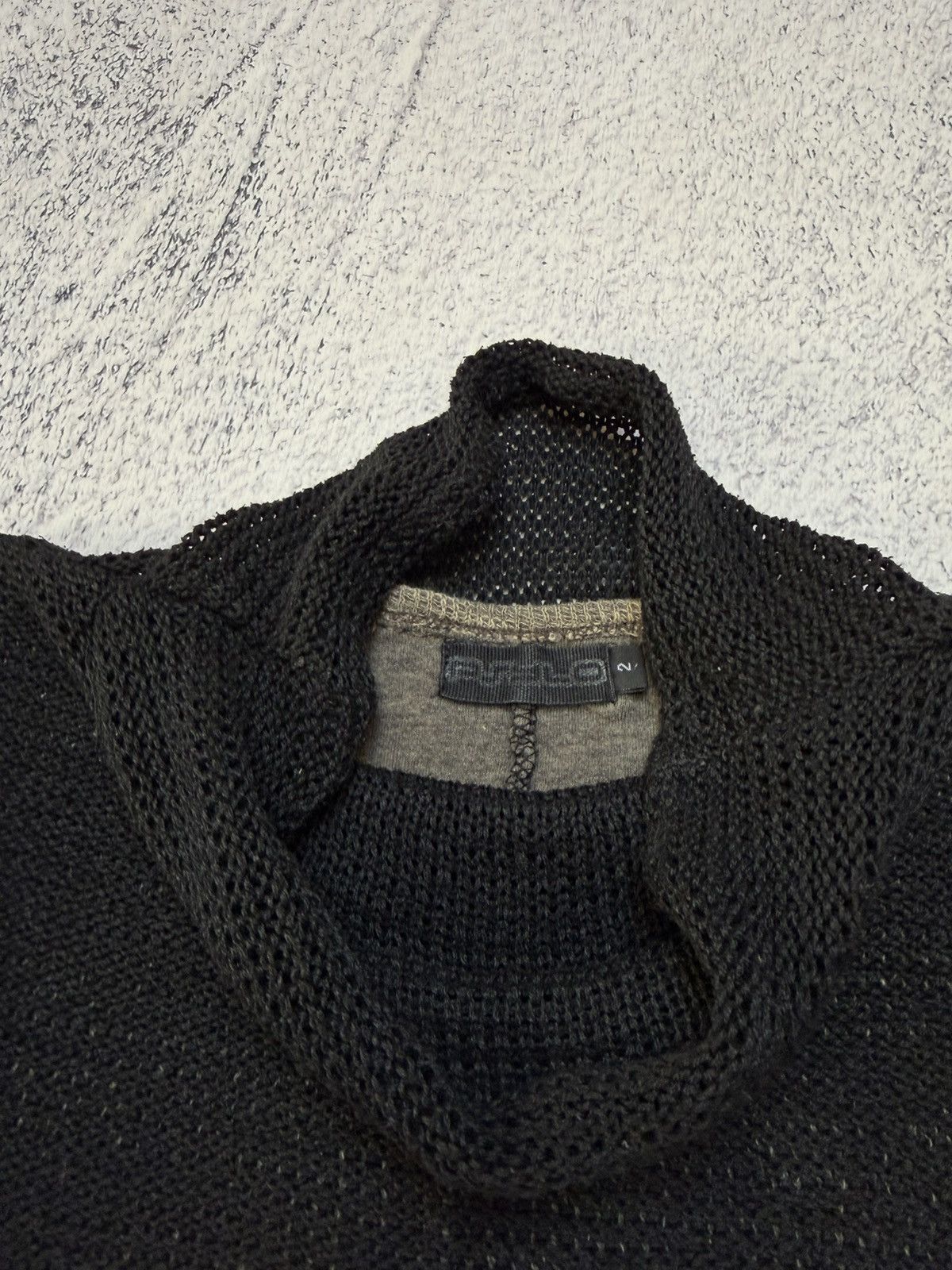 If Six Was Nine 00s Y2K Distressed Knit Sweater Opium Japanese Style Sweater Size S / US 4 / IT 40 - 8 Thumbnail