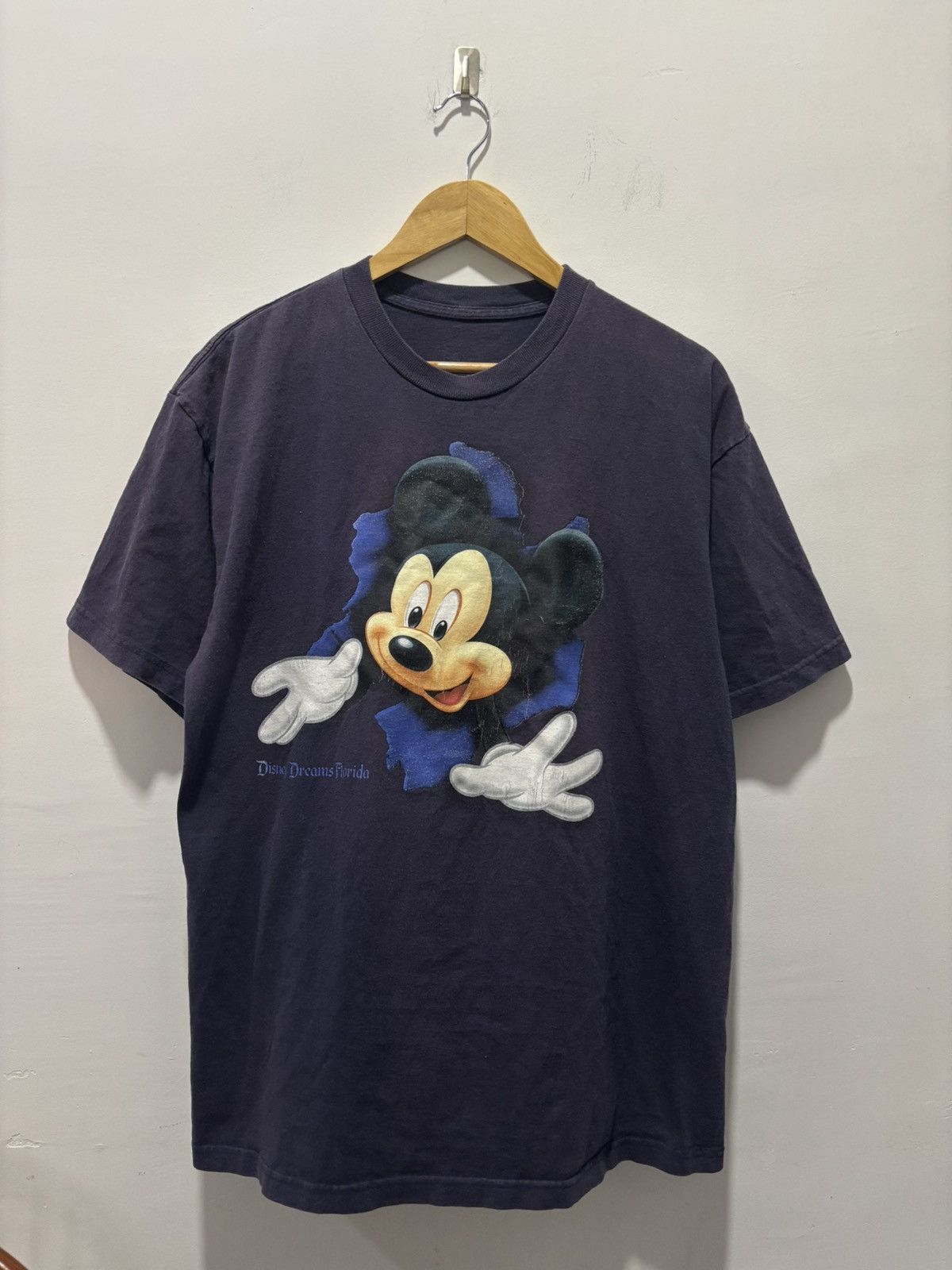 Mickey Mouse Vintage Mickey Mouse Tshirt Size US XL / EU 56 / 4 - 1 Thumbnail
