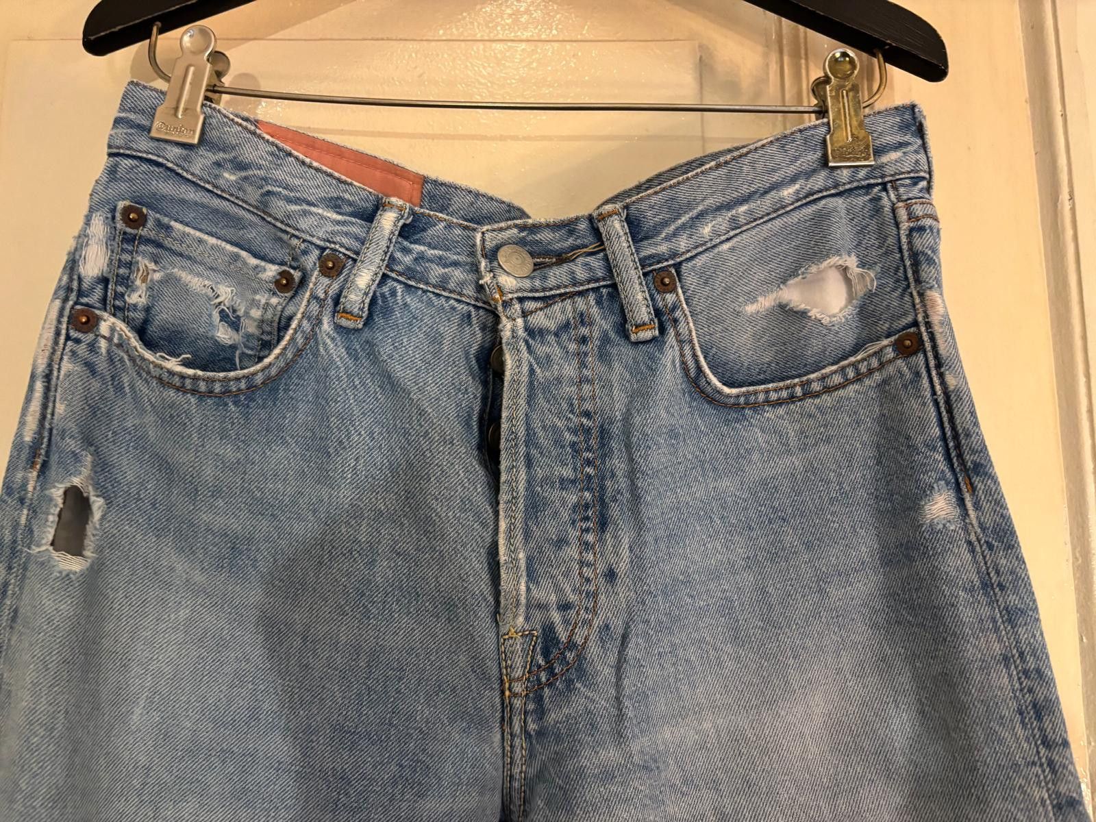 Acne Studios Acne Studios 1996 Light Blue Trash Size US 29 - 3 Thumbnail