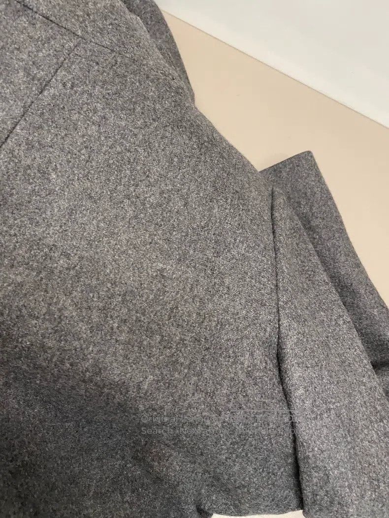 Brunello Cucinelli Brunello Cucinelli Dark Gray Cashmere Long Coat Size S / US 4 / IT 40 - 3 Thumbnail