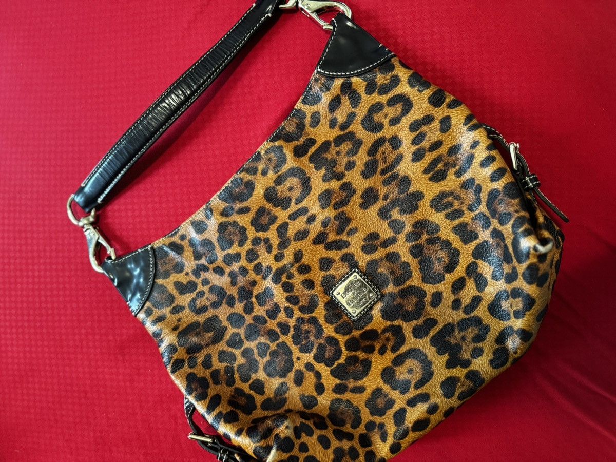 Dooney & Bourke Dooney & Bourke Leopard Leather Shoulder Bag | Authentic Size ONE SIZE - 4 Thumbnail