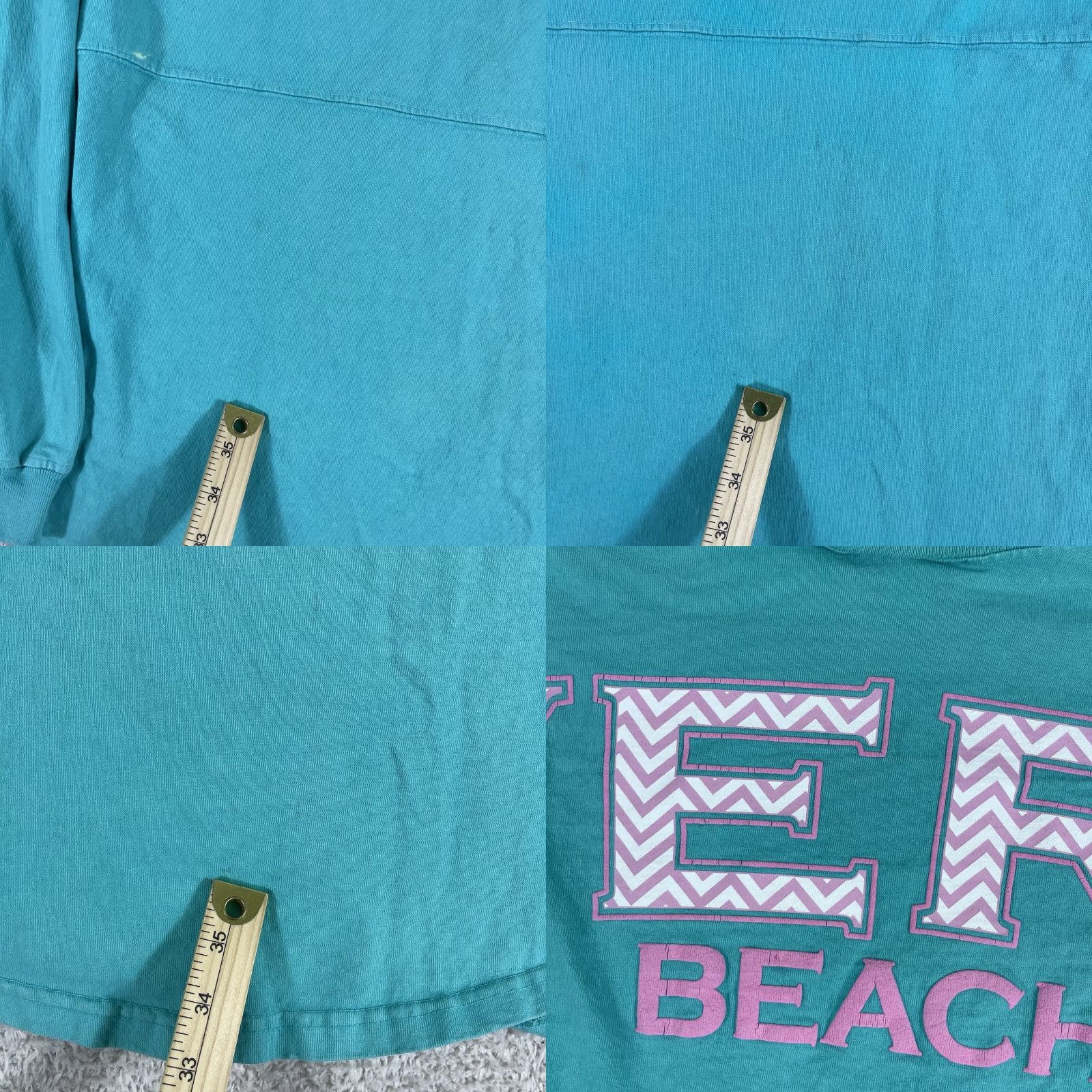 ESPIRIT Vero Beach Florida Spirit Jersey Adult XS Green Oversized Vacation Retro Spirit T-Shirt Beach Size XS / US 0-2 / IT 36-38 - 9 Thumbnail
